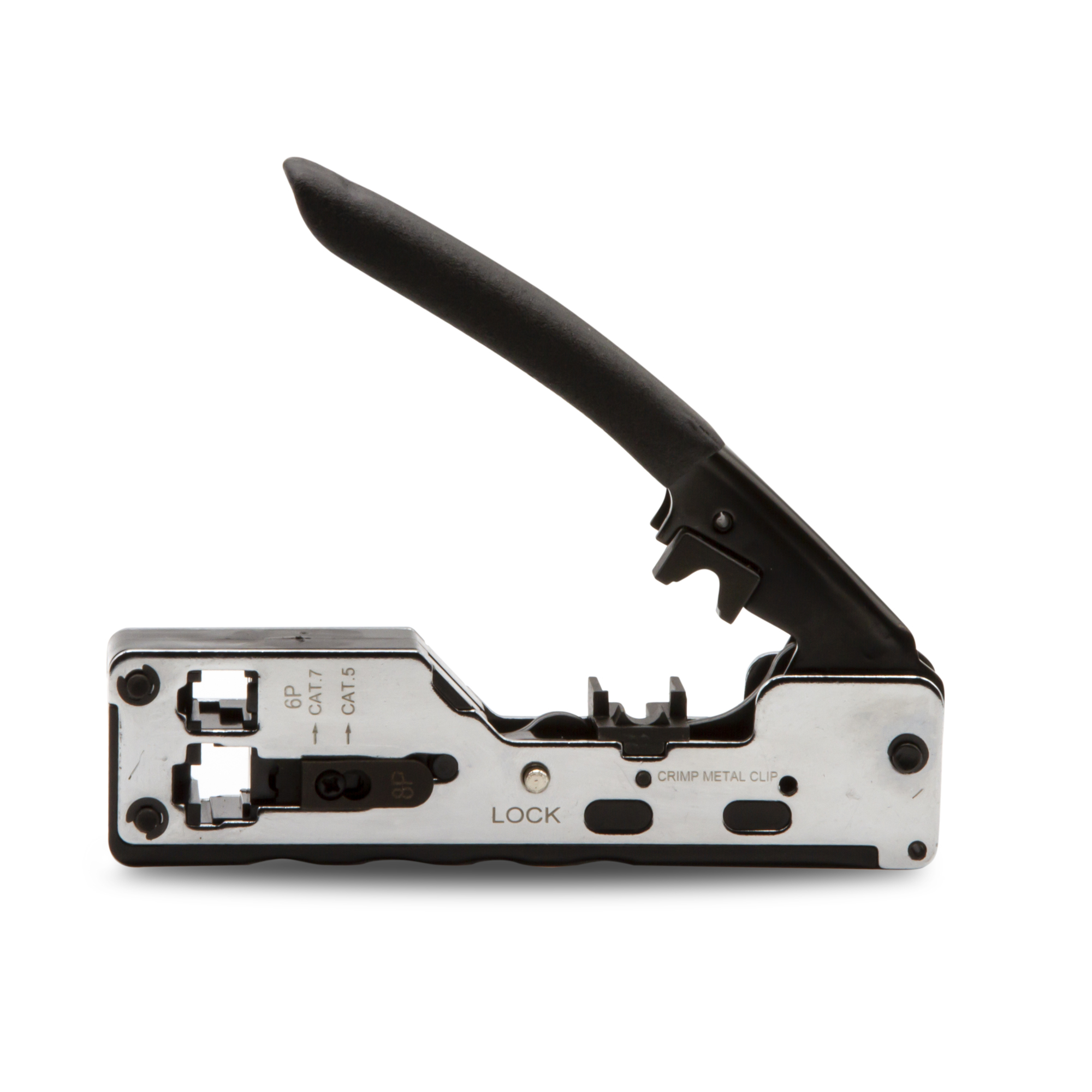 Triplett Crimper — RJ45, CAT5/CAT6/CAT7, Ergonomic Grip, Model# TT-325