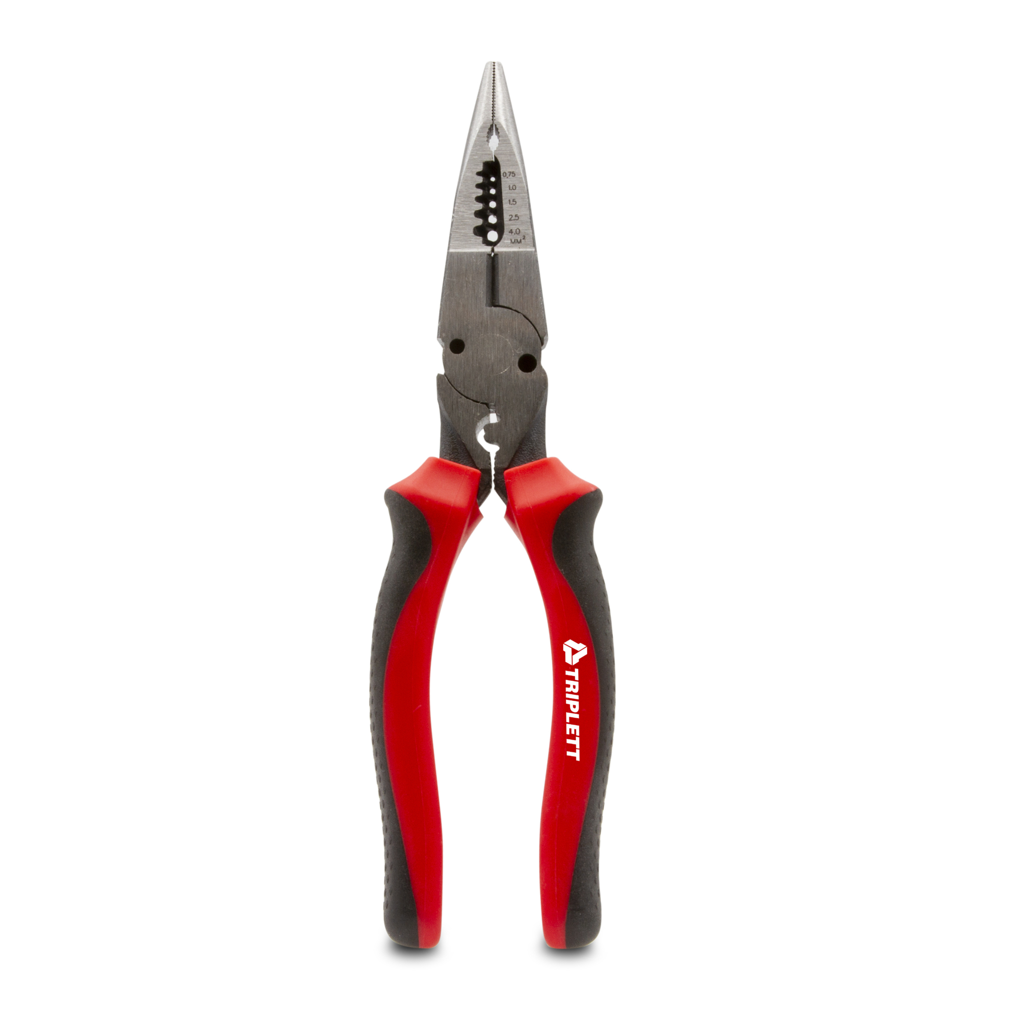 Triplett 6-in-1 Multifunctional Pliers — 8.5in. Long Nose, Chrome Vanadium, Model# TT-290