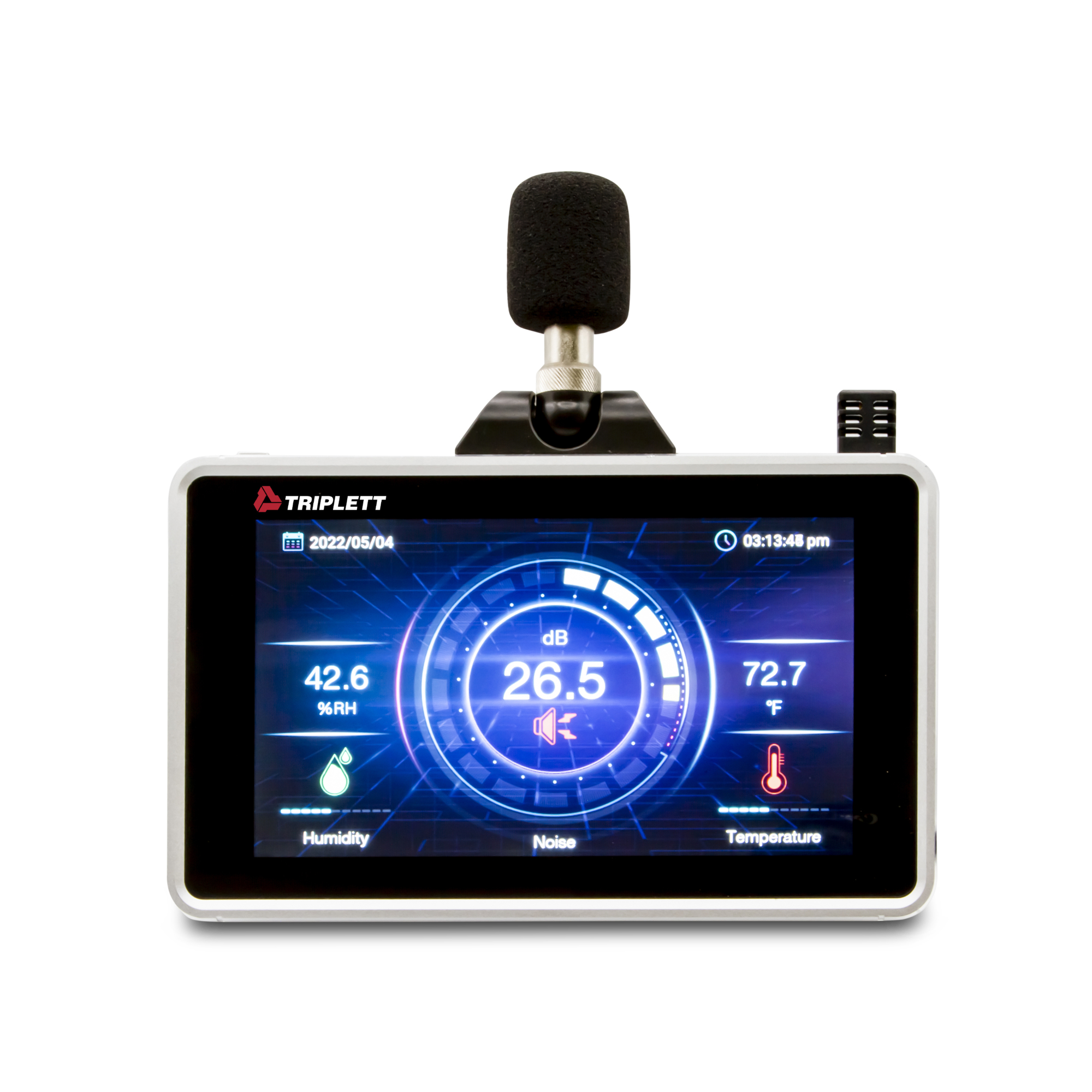 Triplett, Environmental Sound/Temp/Humidity Datalogger, Model# EMDL700