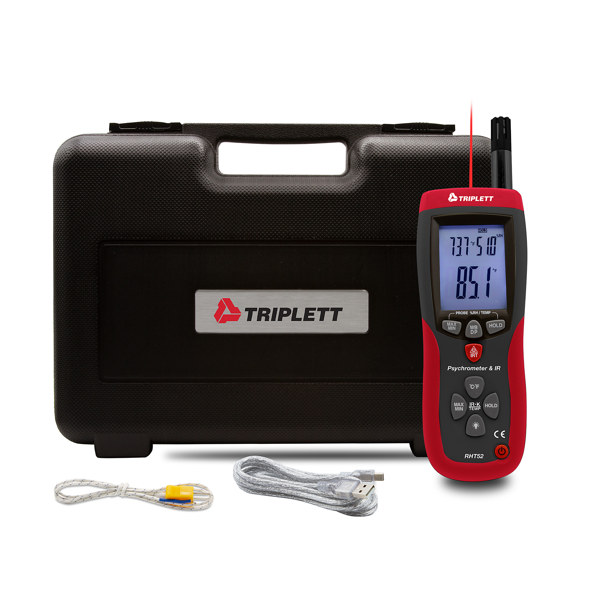 Triplett RHT415 - Hygro-Thermometer with Remote Probe