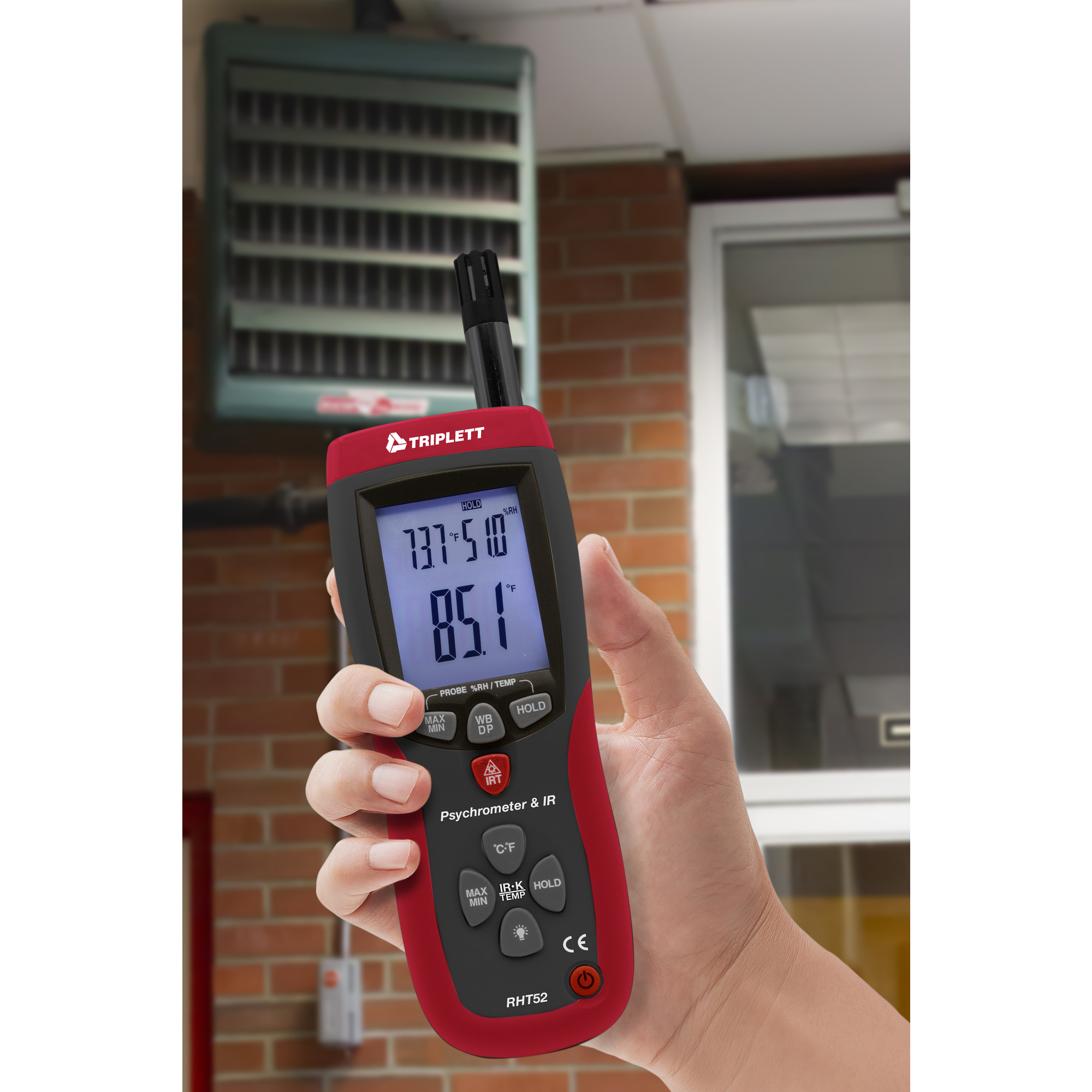 Indoor/Outdoor Thermometer (TM020) — Triplett Test Equipment & Tools
