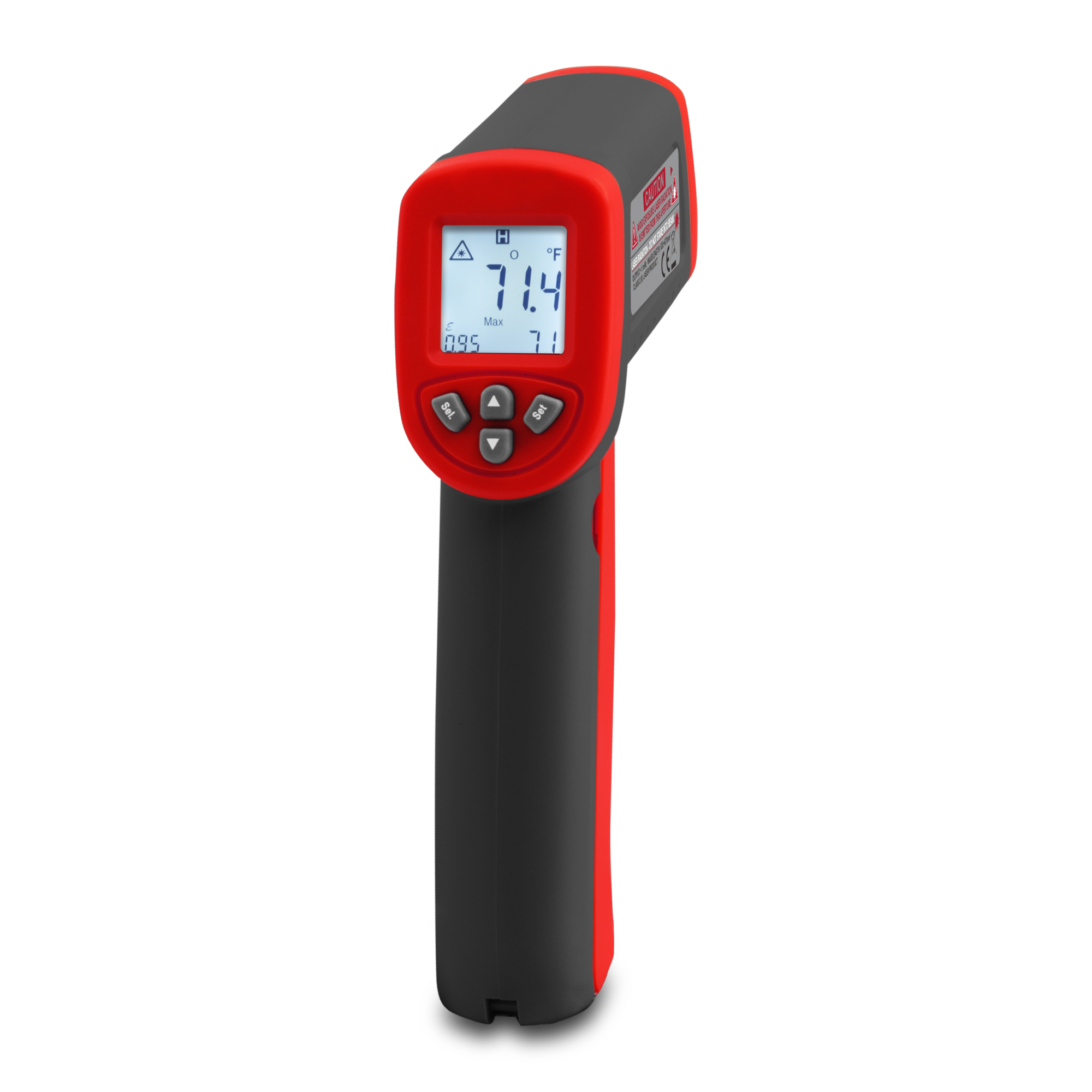 Triplett IR Thermometer — 12:1 Distance-to-Target Ratio, Type K, -58Â°F to 1112Â°F, Model# IRT227