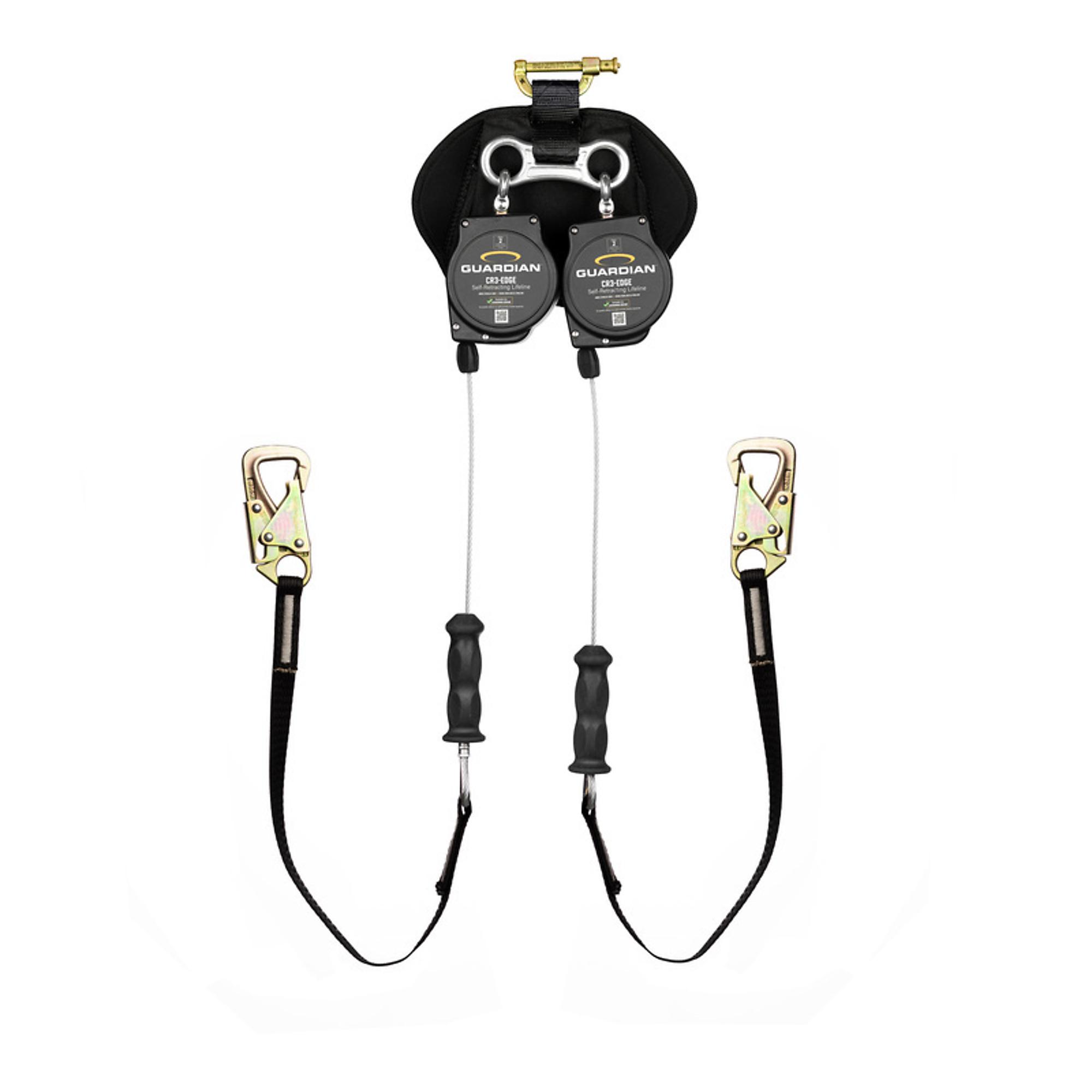 Guardian Fall Protection CR3-Edge Personal SRL — 8ft., Class 2, QR Code, Shock Pack Cover, Model# 4200209