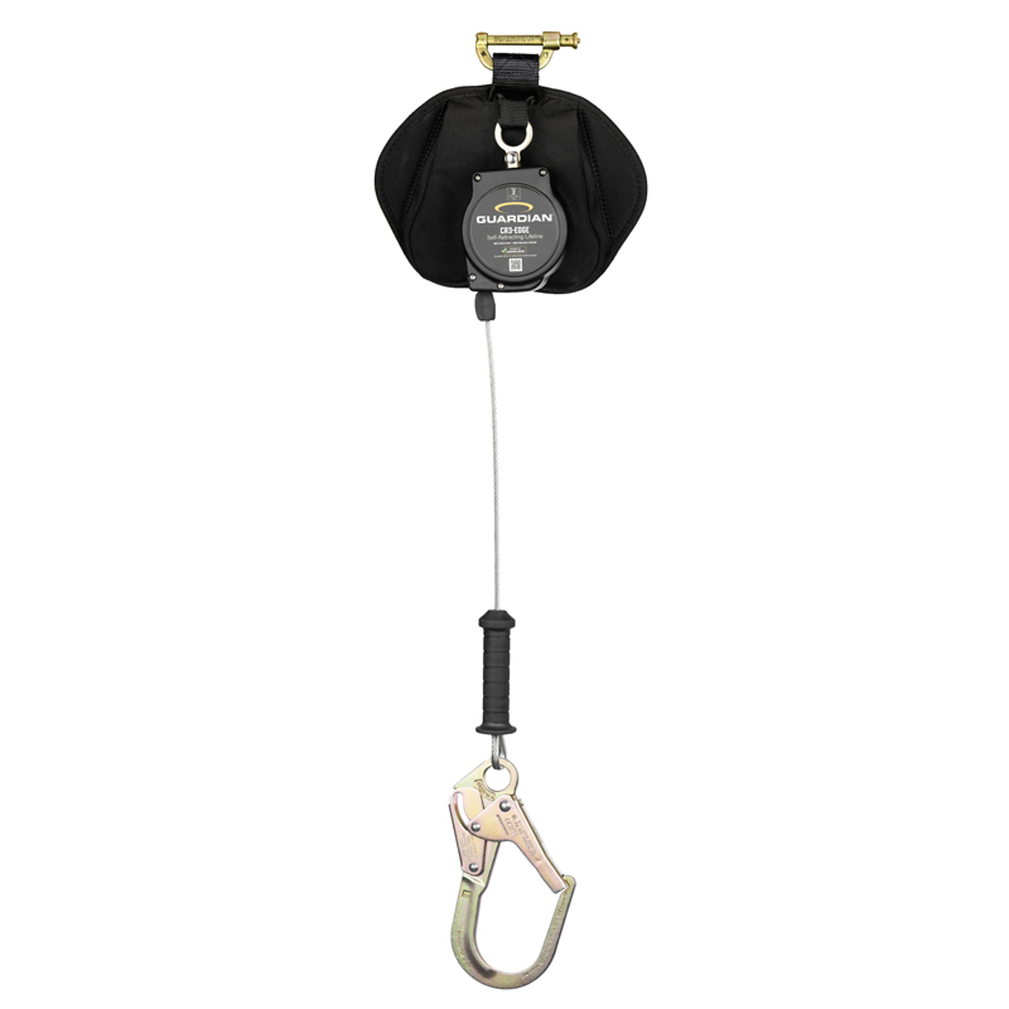 Guardian Fall Protection CR3-Edge Self-Retracting Lifeline — 8ft., Class 2, Shock Absorber, Model# 4200202