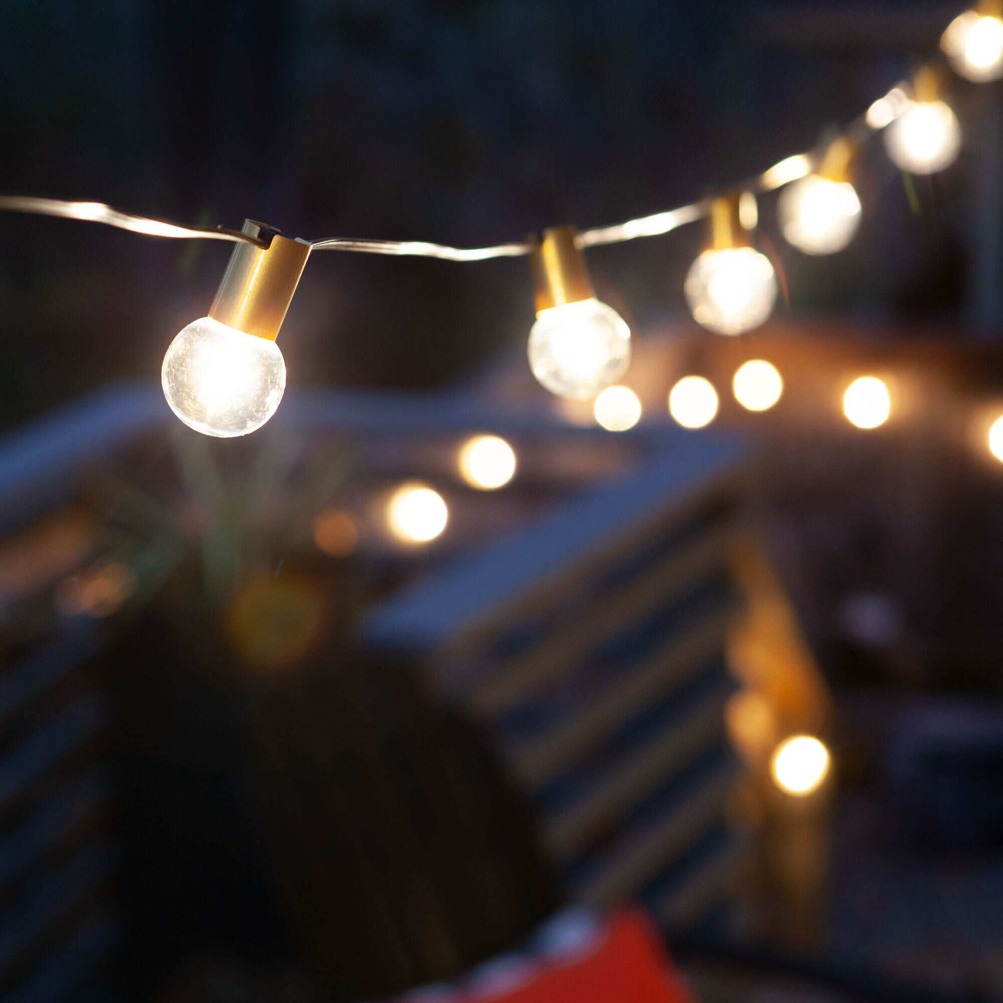 IYN, 25ft. Bistro Outdoor/Indoor G40 LED String Lights, Color Other, Included (qty.) 25 Model# 32541