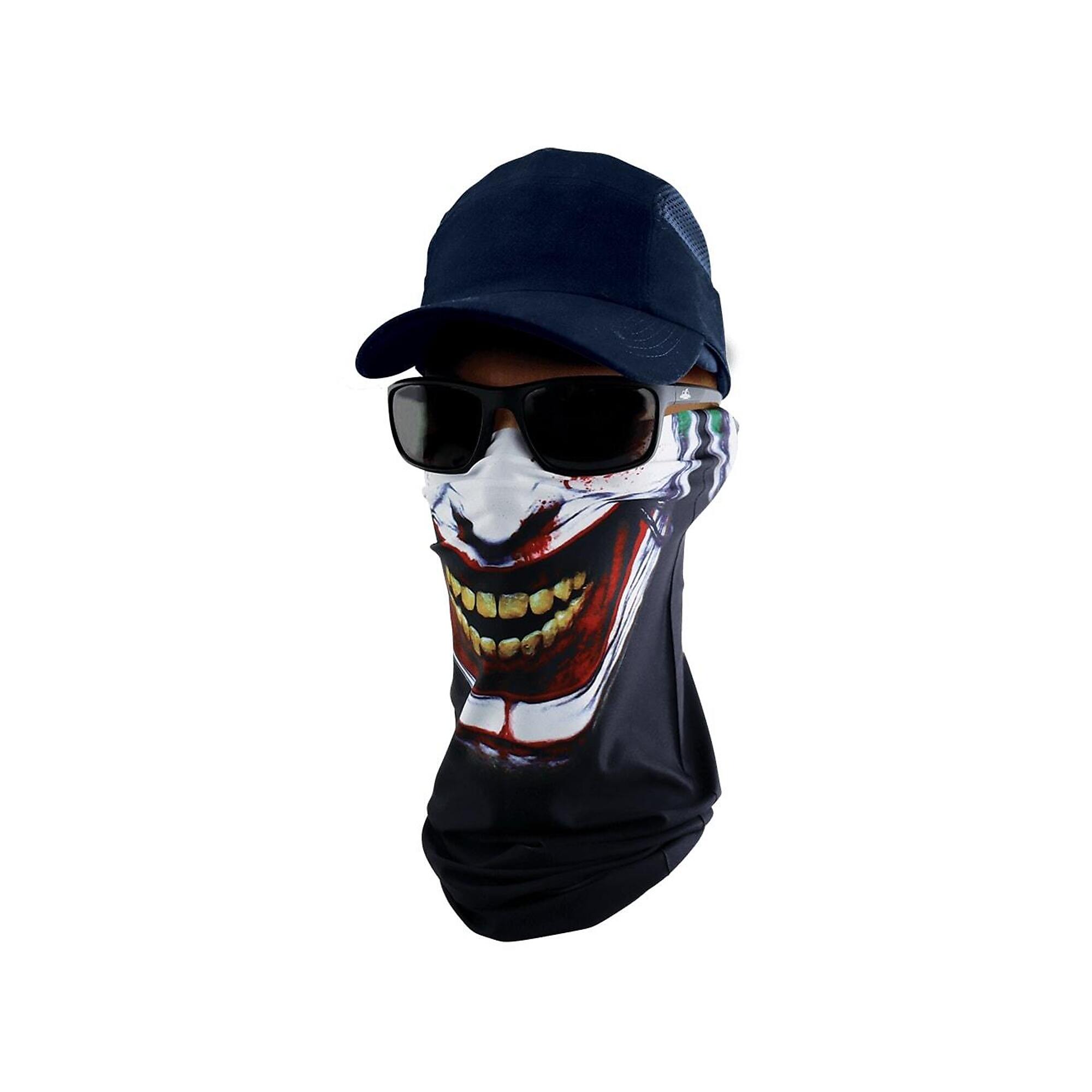 FrogWear, Multi-Function, Cooling Neck Gaiter, Joker Design - 6 Pack, Size One Size, Material Polyester Spandex, Model# NG-403
