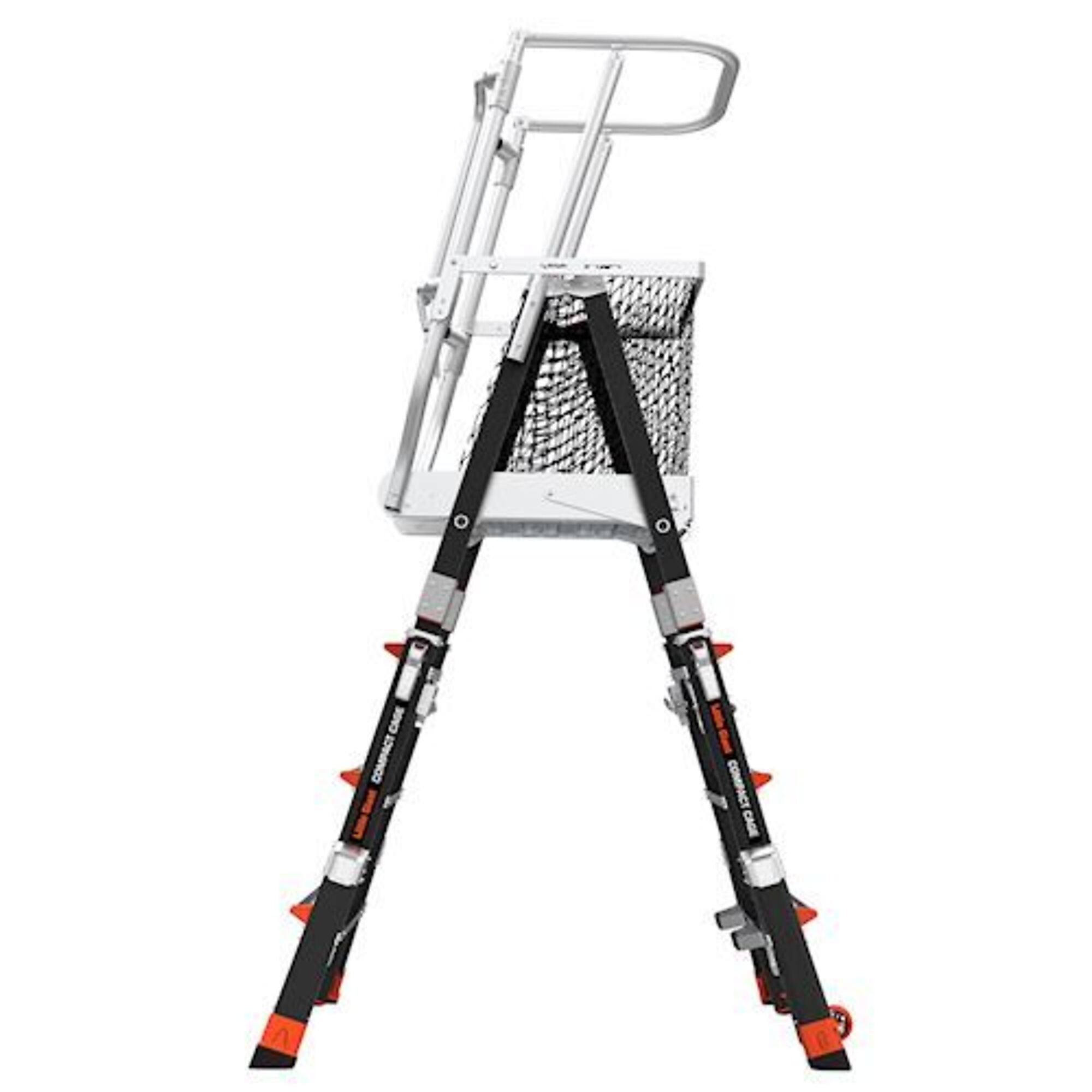 Little Giant Ladder, COMPACT CAGE 4ft.-6ft. Adjustable Enc Elev