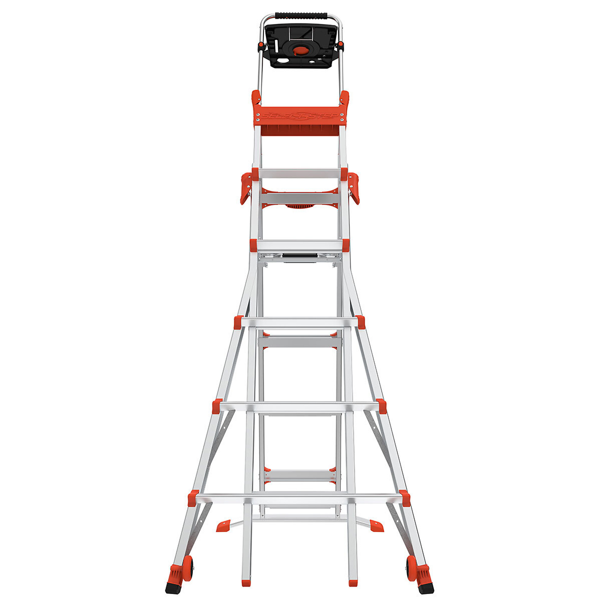 Little Giant Ladder, SELECT STEP 6ft.10ft. 300 lb. Alum. Adj