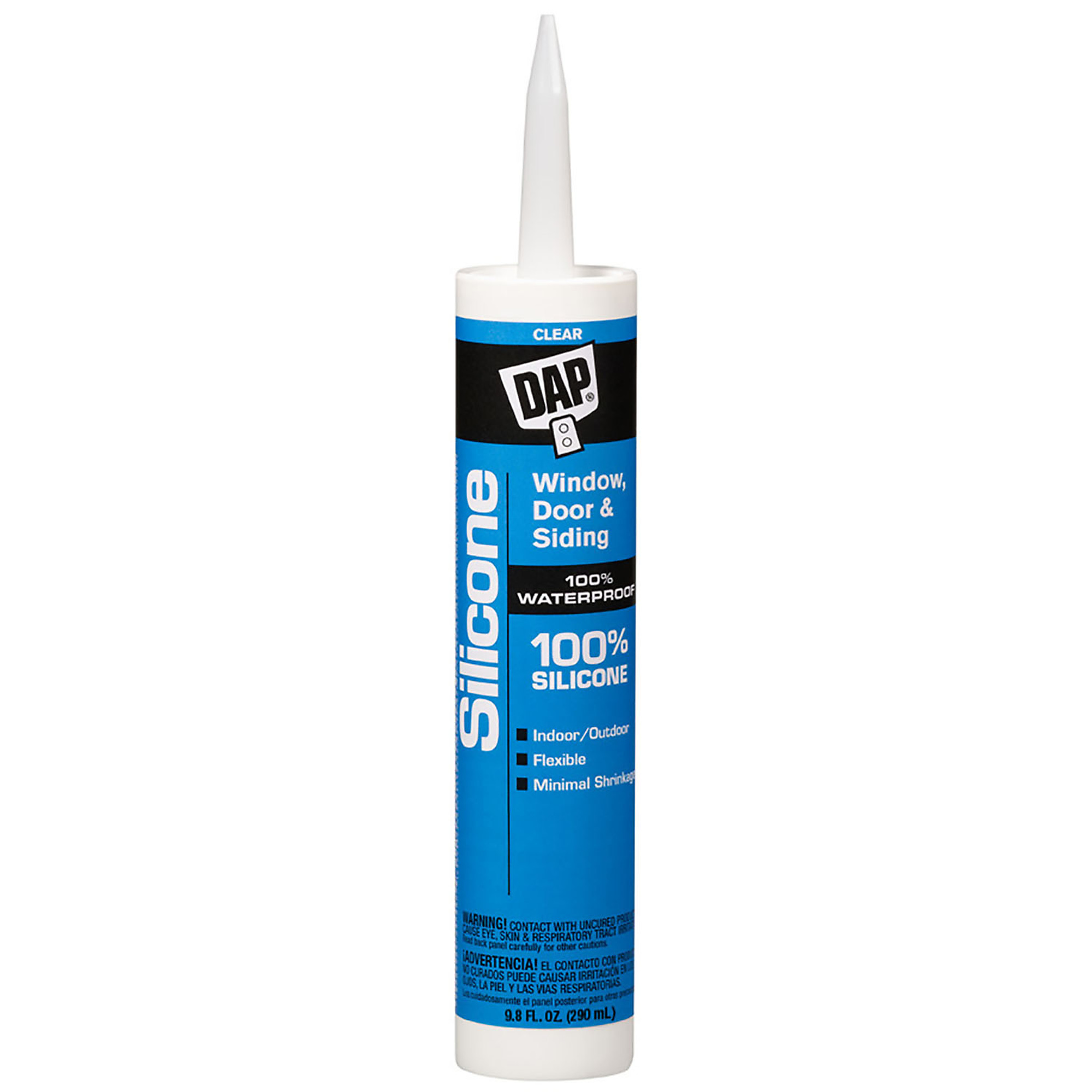 DAP, 100% Silicone All Purpose WDS Sealant-Clear, Model# 7079808641