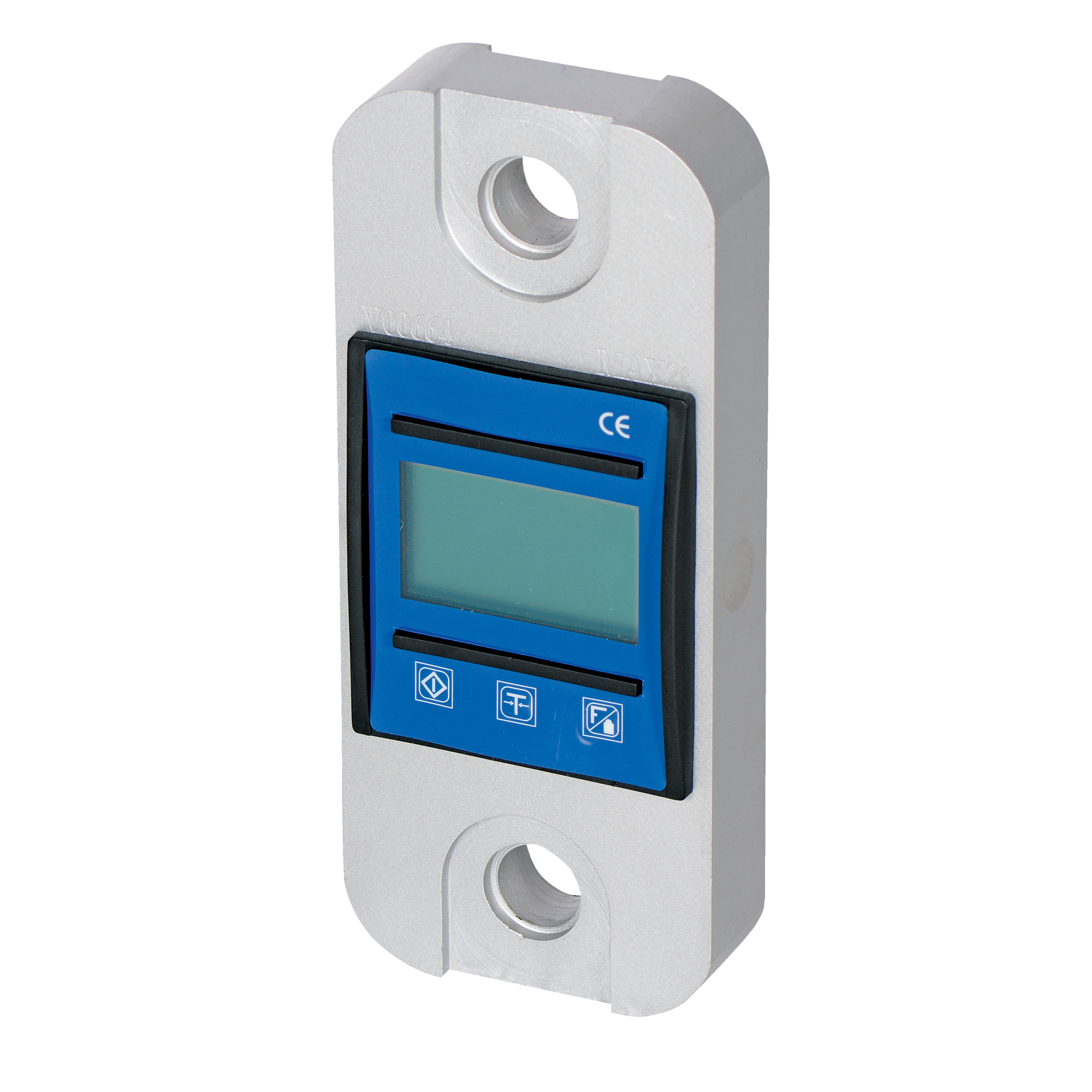 Vestil Digital Load Indicator - 2000-Lb. Capacity, 1.5in. x 3.63in. Platform, LCD Display, Model# DLI-2