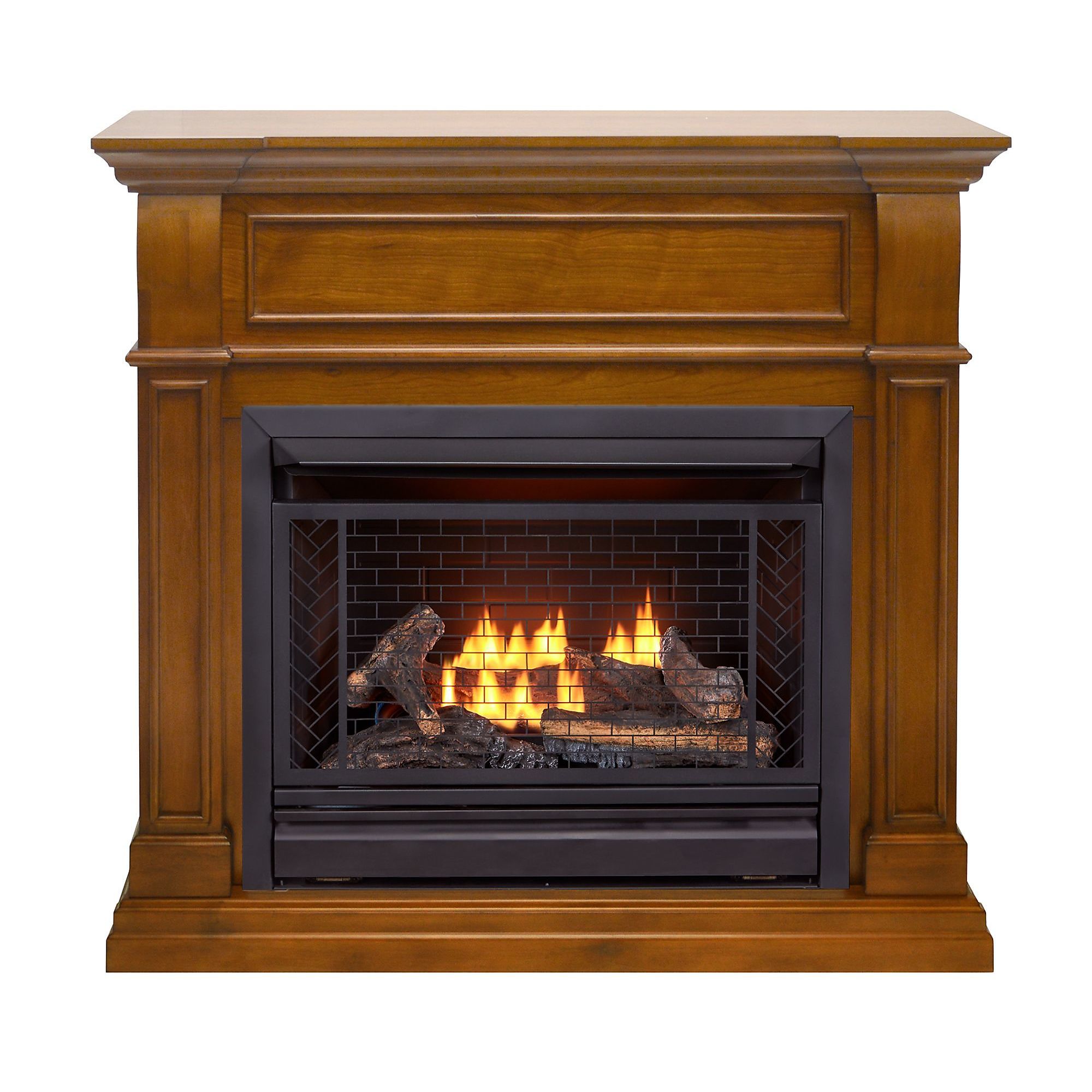 Bluegrass Living, Vent Free NG Gas Fireplace System 26000 BTU, R