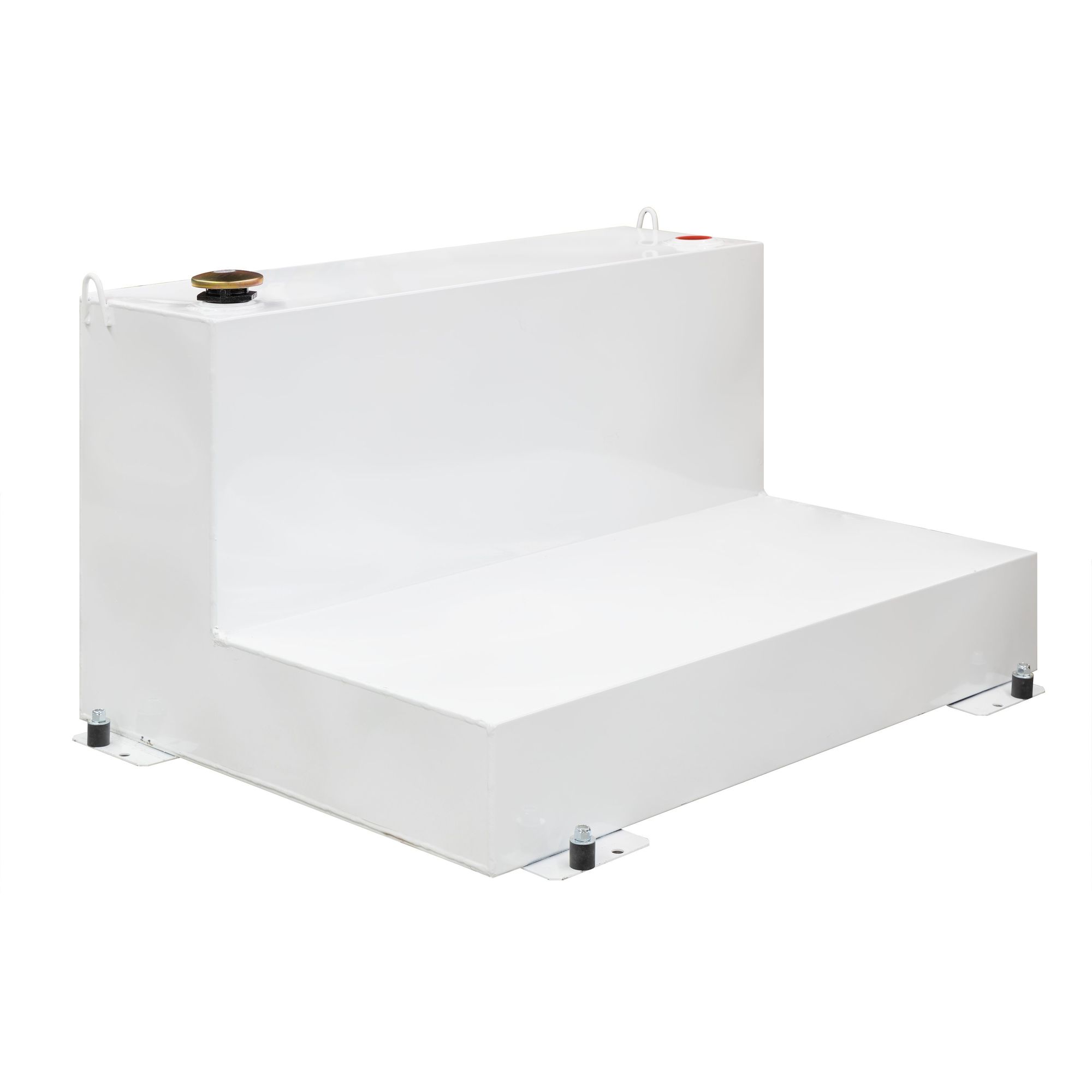 Better Built 50-Gallons White Square Steel Truck Fuel Transfer Tank in the  Truck Transfer Tanks department at