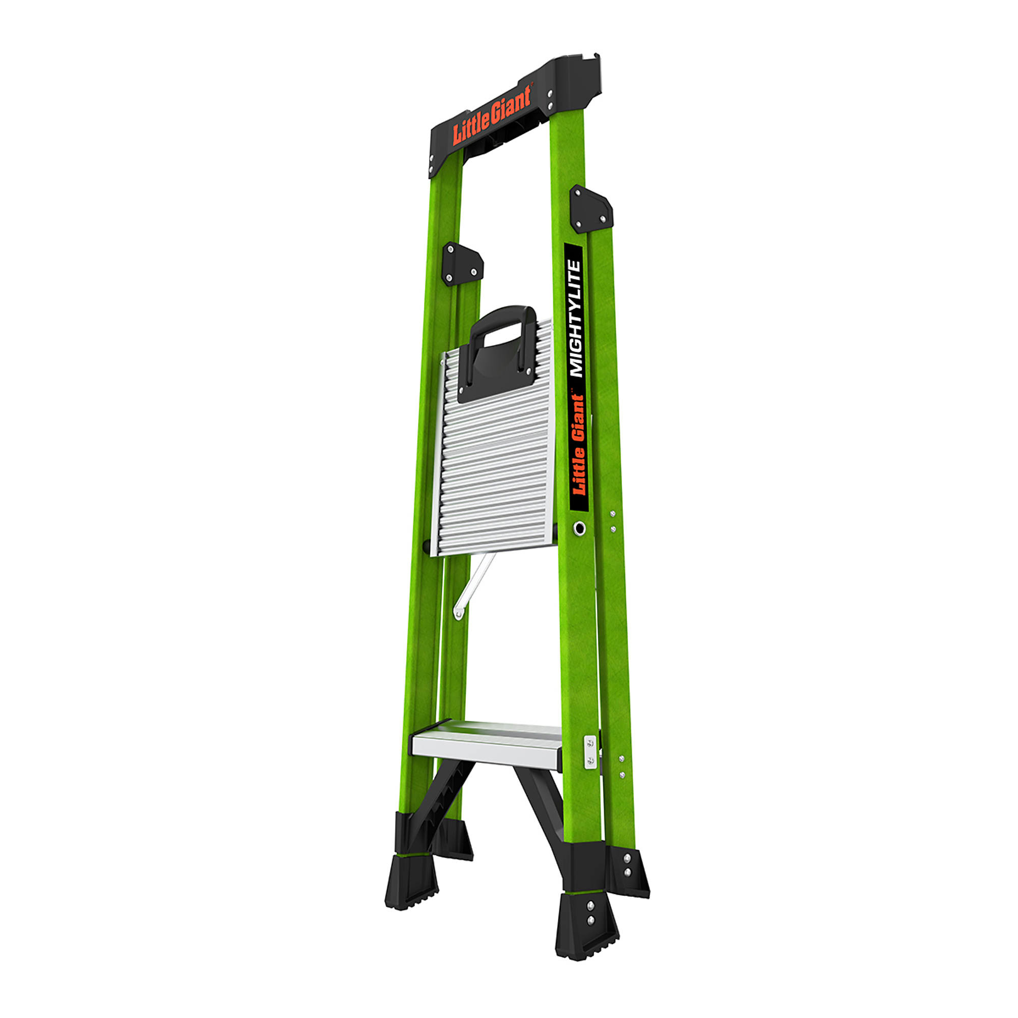 Little Giant Ladder, MIGHTYLITE 4 300 lb Fiberglass Stepladder, Height