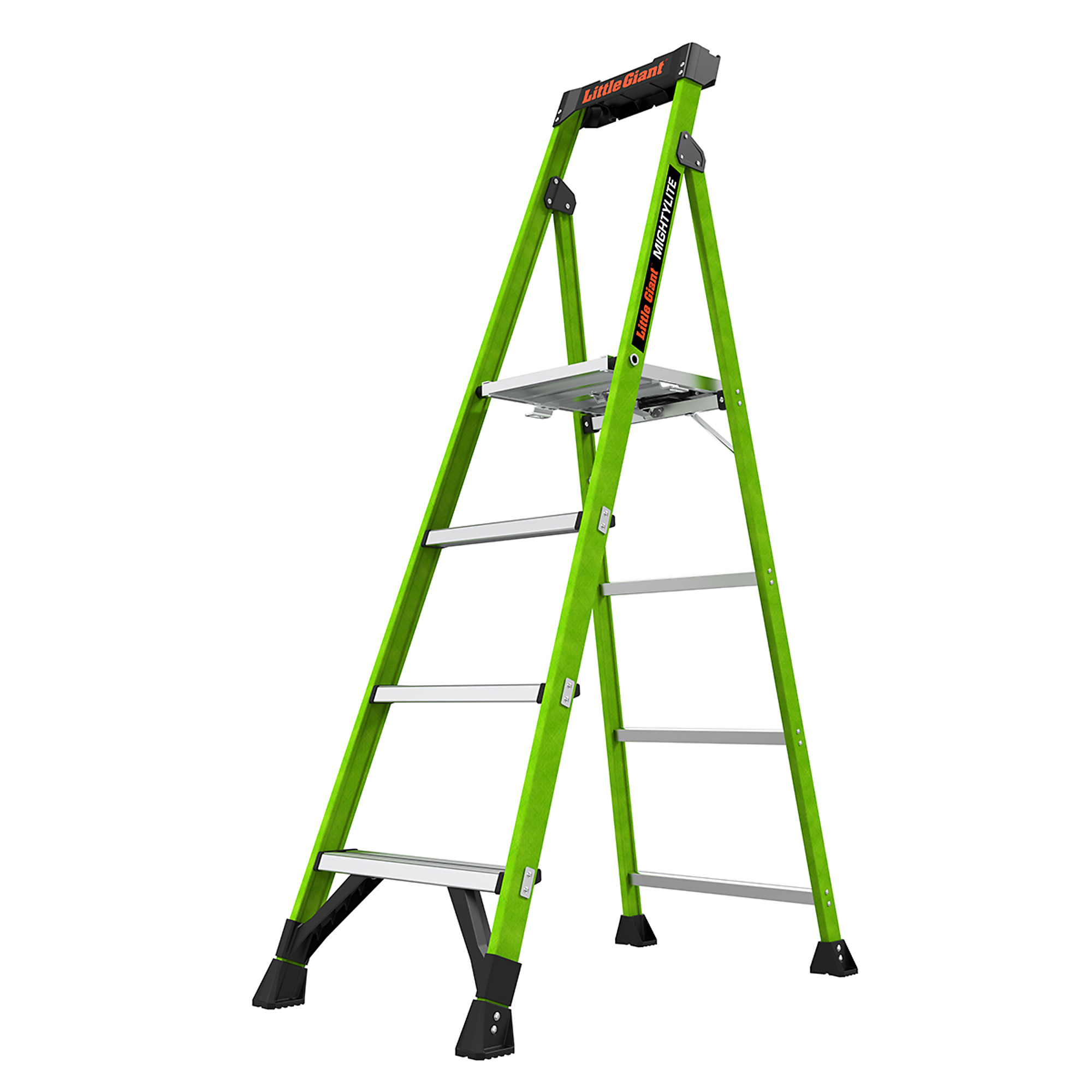 Little Giant MightyLite Stepladder - 6ft., Fiberglass, 300-Lb