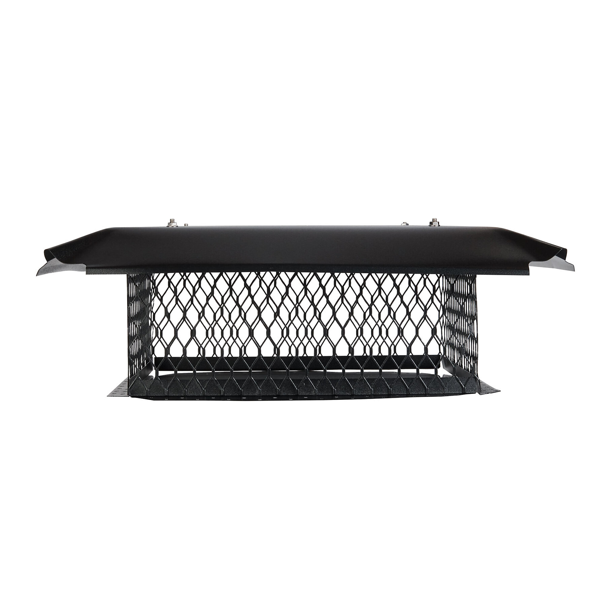 Draft King, 17in. x 17in. Black Galvanized Multi-Flue Chimney Cap, Included (qty.) 1 Material Steel, Model# BBT1717