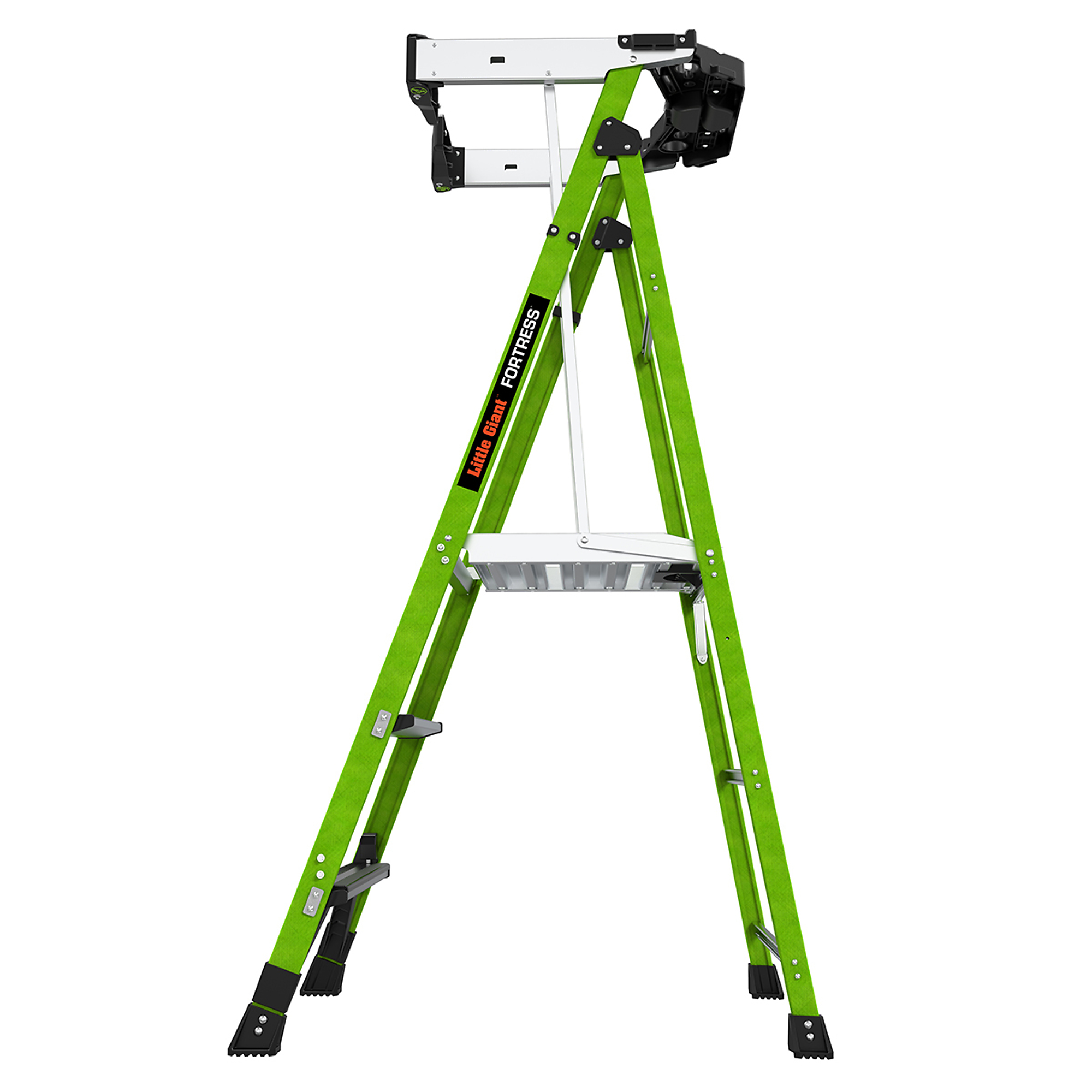 Little Giant Ladder, FORTRESS 3ft. Fiberglass Platform Ladder, Height 3