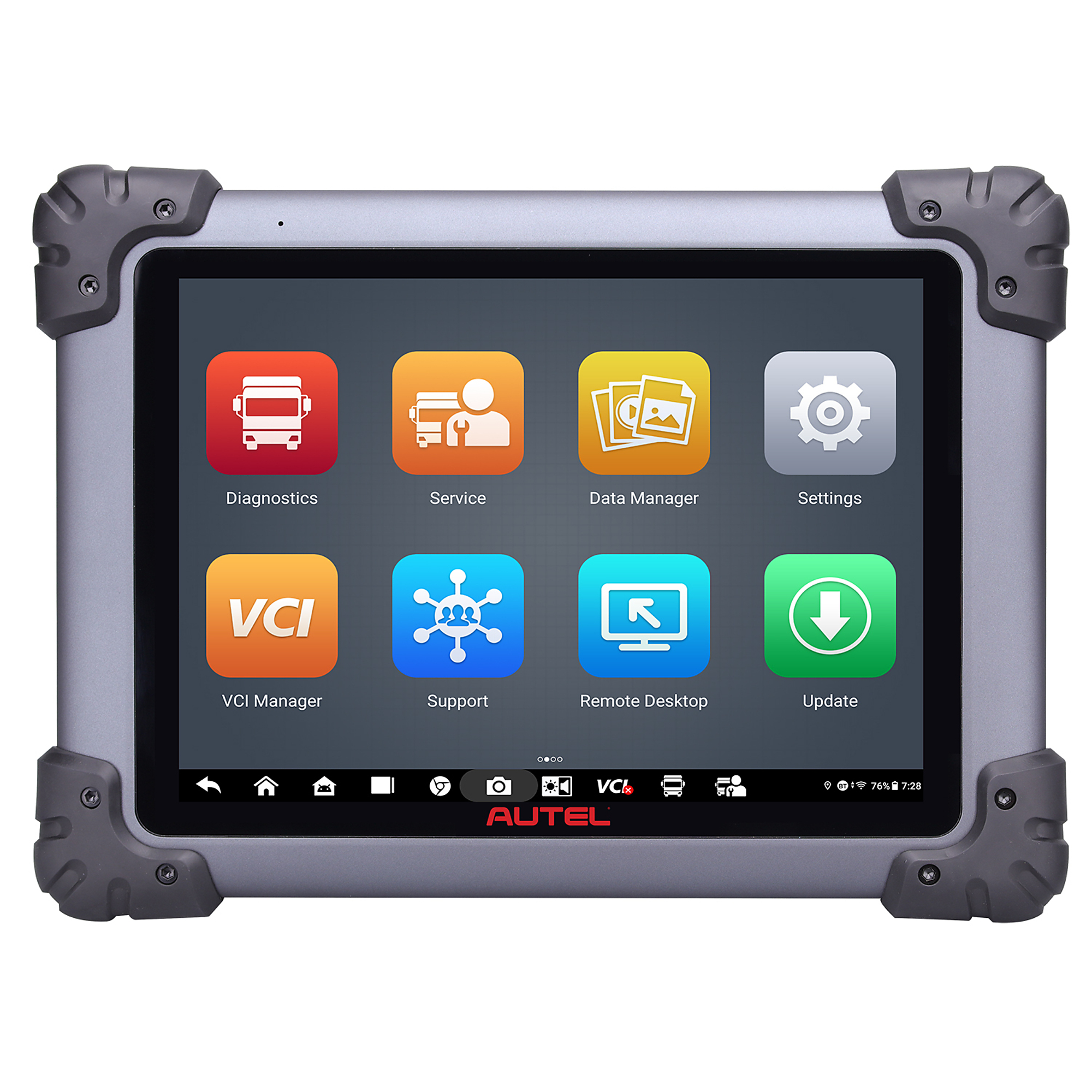 Autel HD Diagnostic Tablet — 9.7in. Touchscreen, Class 1-9 Coverage, 128 GB, Model# MS908CVII