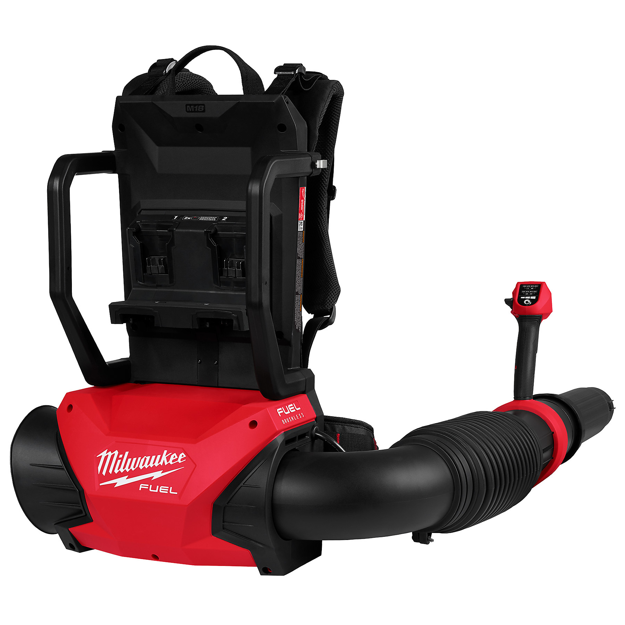 Milwaukee M18 Fuel, M18 FUEL Dual Battery Backpack Blower, Model# 3009 ...