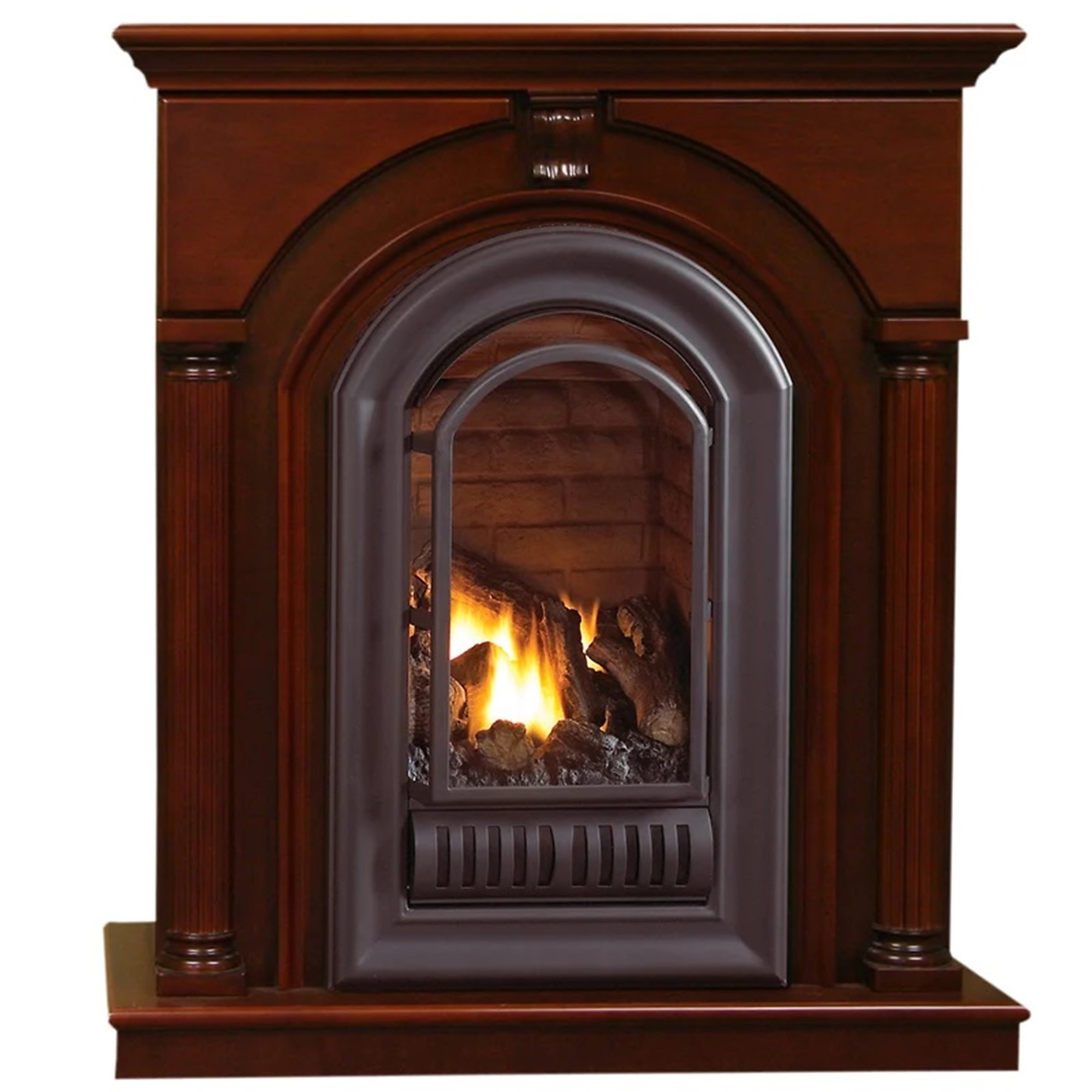 Bluegrass Living, Liquid LP Ventless Gas Fireplace System - 20000 Heat