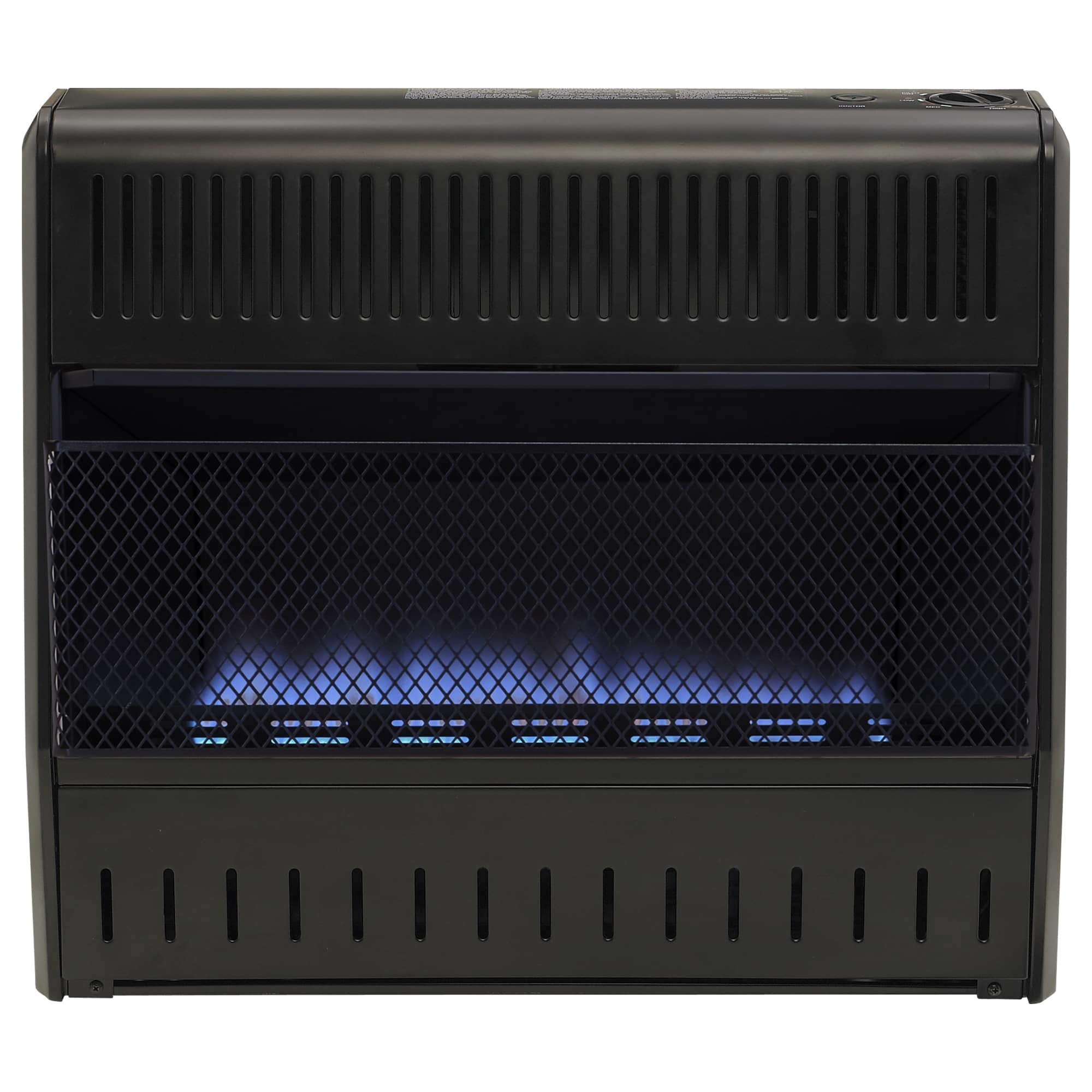 Bluegrass Living 30000BTU Propane Gas Ventless Space Heater With Blower And Feet