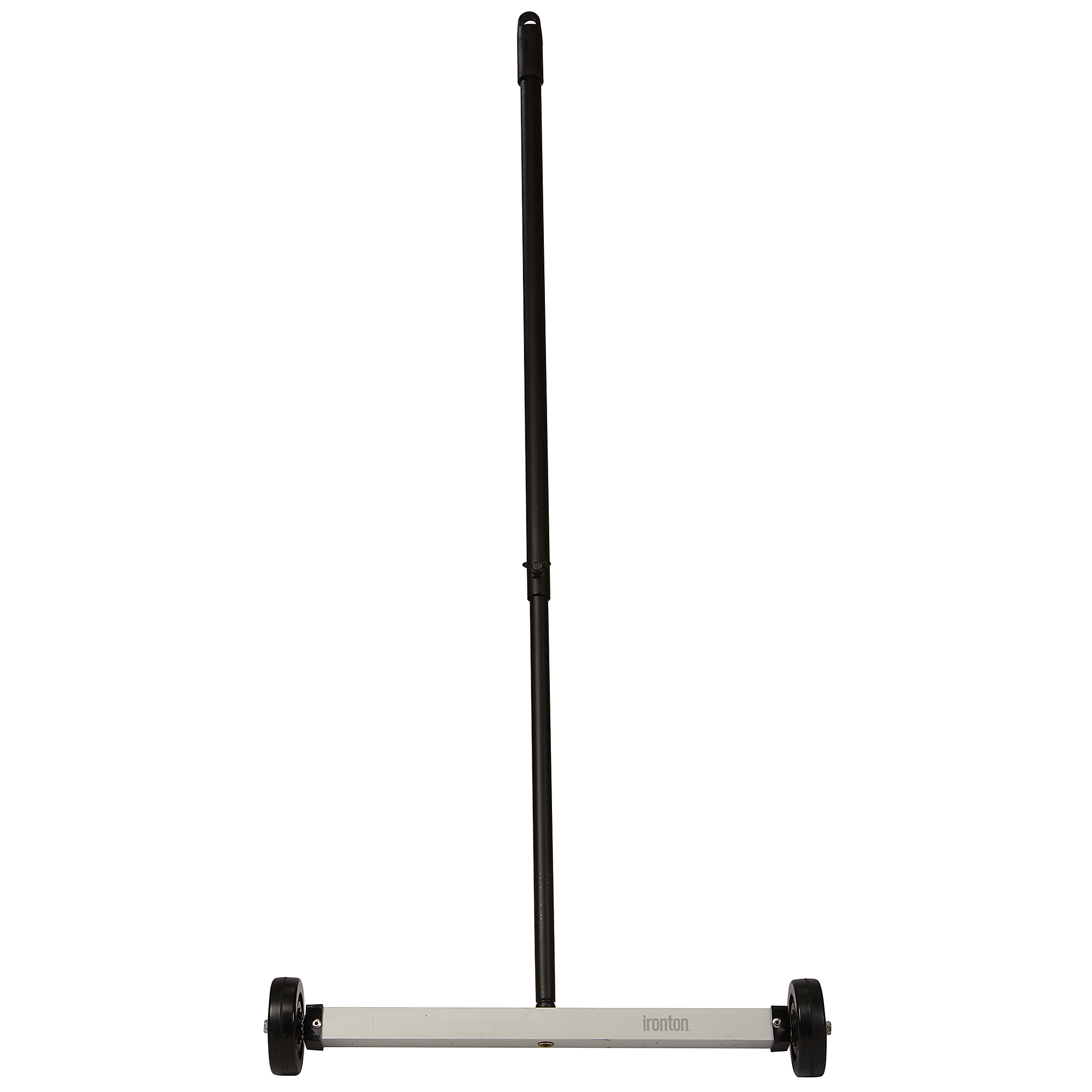 Ironton Magnetic Sweeper, 17in.W, 8lb. Pulling Power, 39in.L Handle