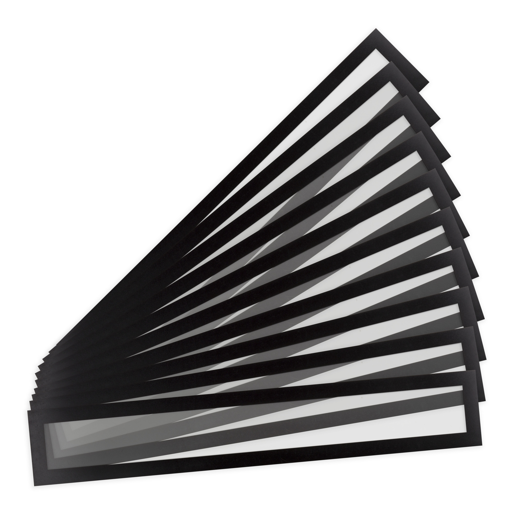 Tarifold, Magnetic Signage Frames, Black, 10/PK, Model# 195227