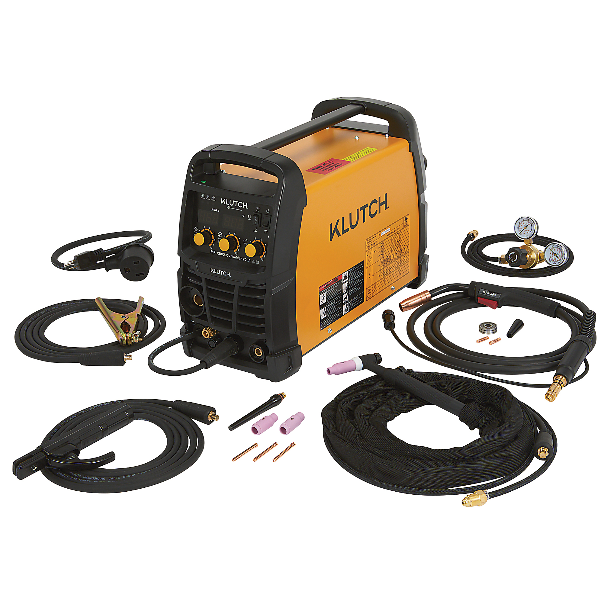 N♡ Klutch Dual-Voltage MIG/Flux-Core/TIG/Stick Multi-Process 4