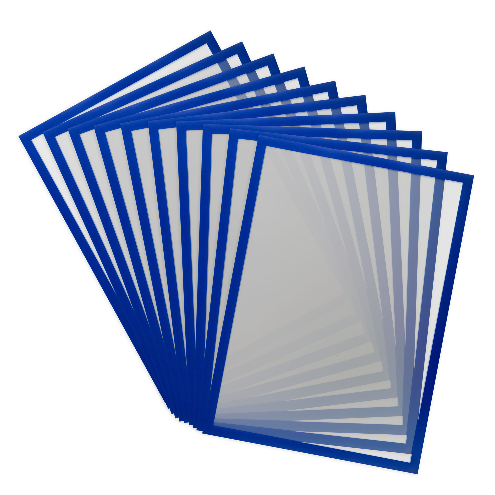 Tarifold, Magnetic Signage Frames, Blue, 10/PK, Model# 195241
