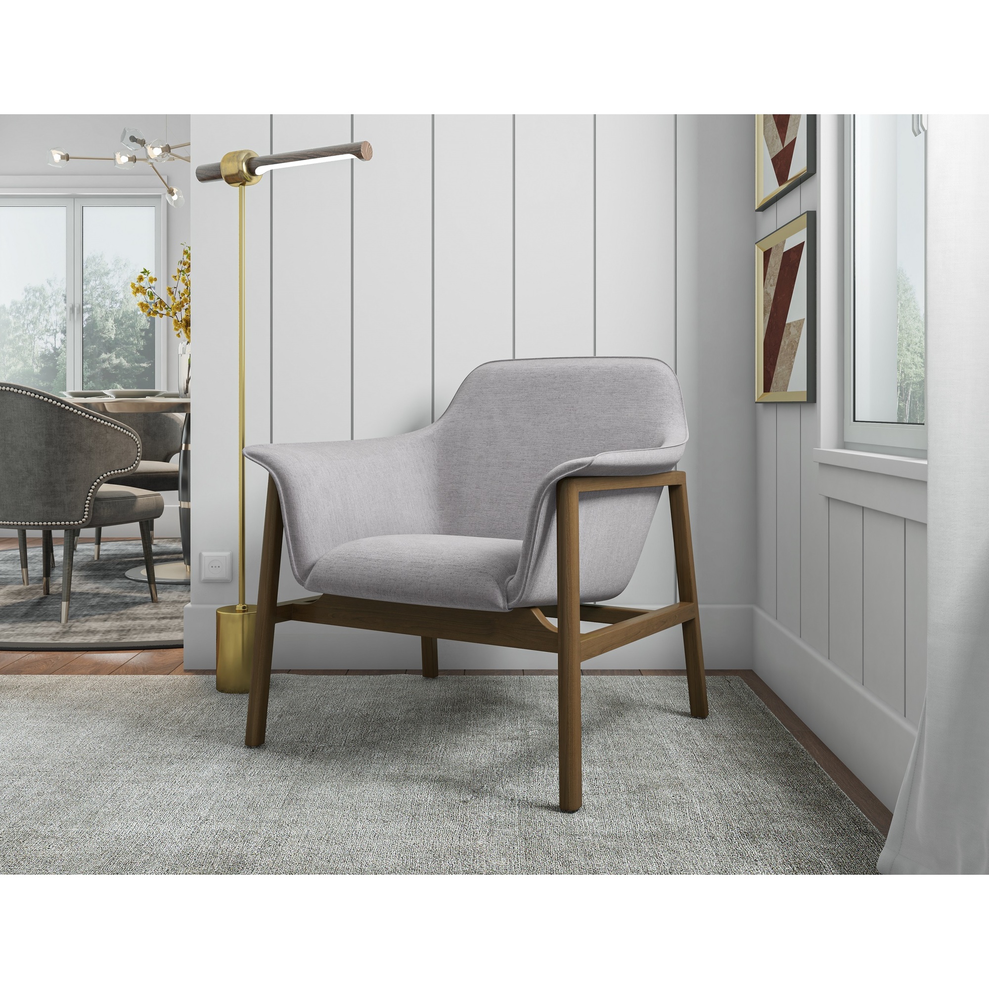 Manhattan Comfort Miller Accent Chair