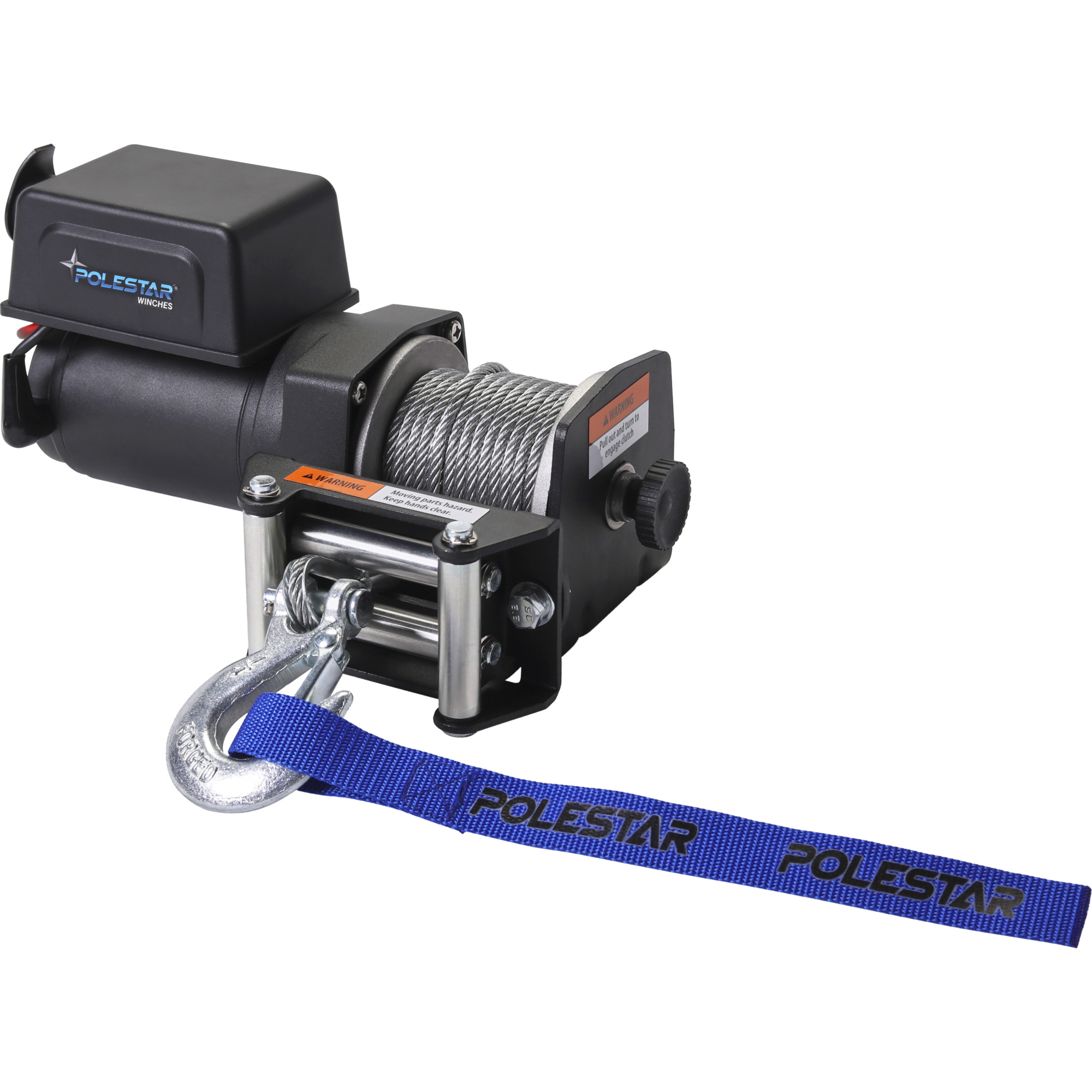 Polestar, 2500lbs 12V DC Electric Utility Winch, Capacity (Line Pull