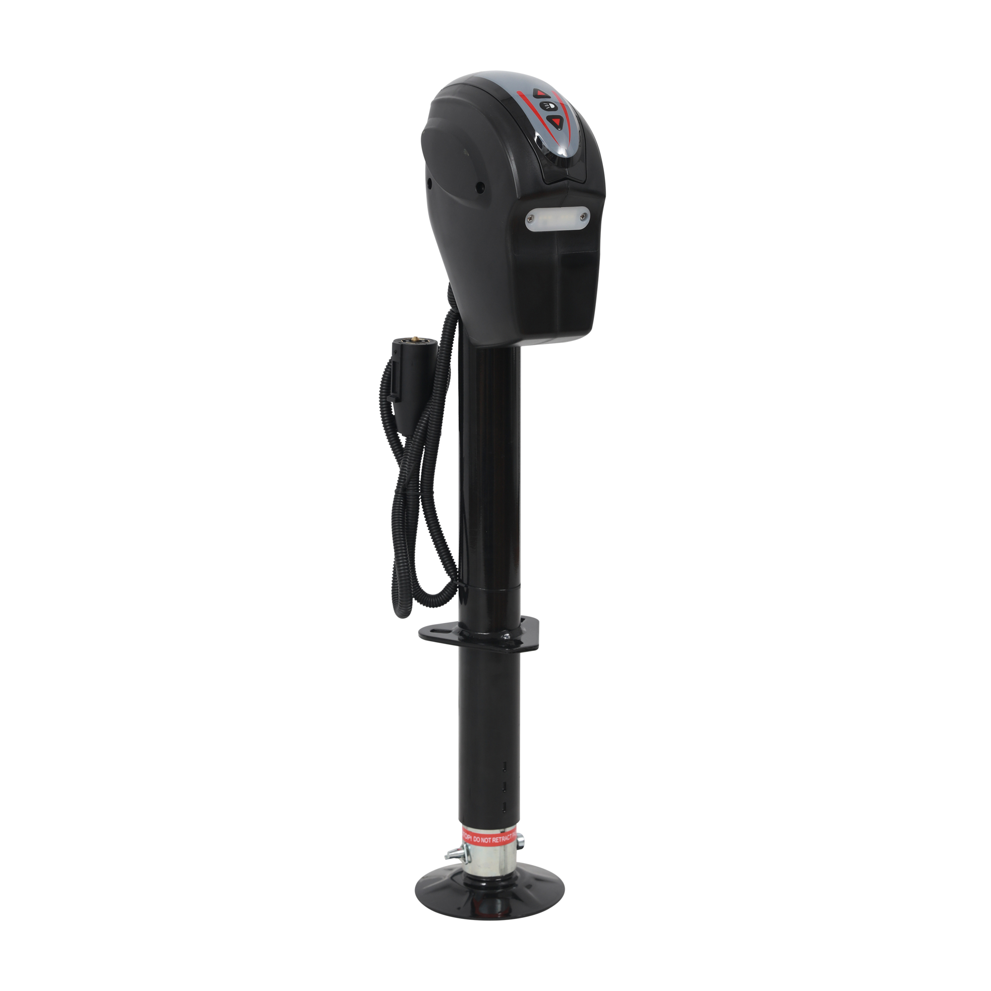 TowingMaster Electric Trailer Jack - 5000lbs Capacity, 12V DC, Touch Panel, 7-Way Plug, IP58 Waterproof