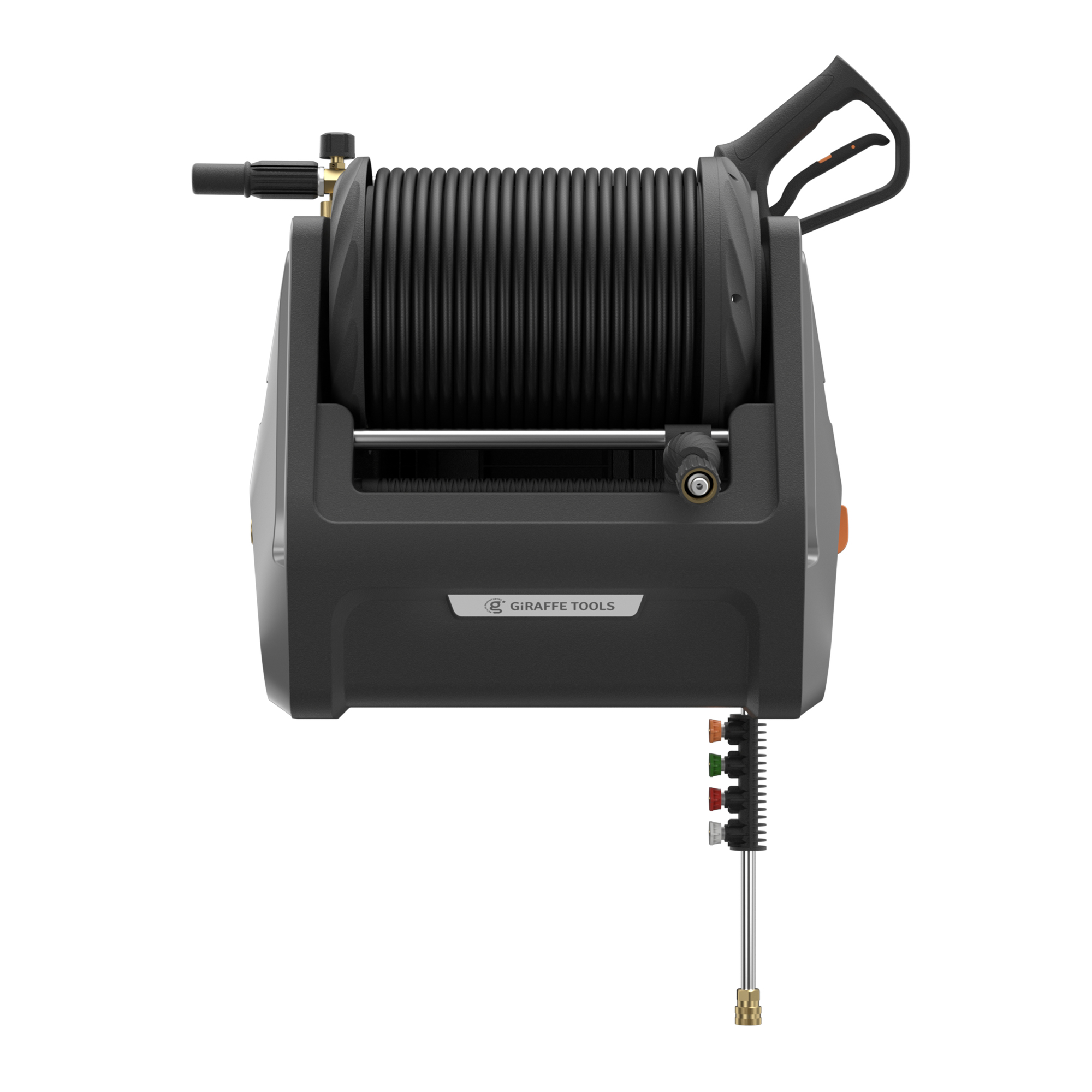 Giraffe Tools, Pressure Washer, 2200PSI, Ordinary Hose 100ft., Pressure 2200 PSI, Flow 2.4 GPM