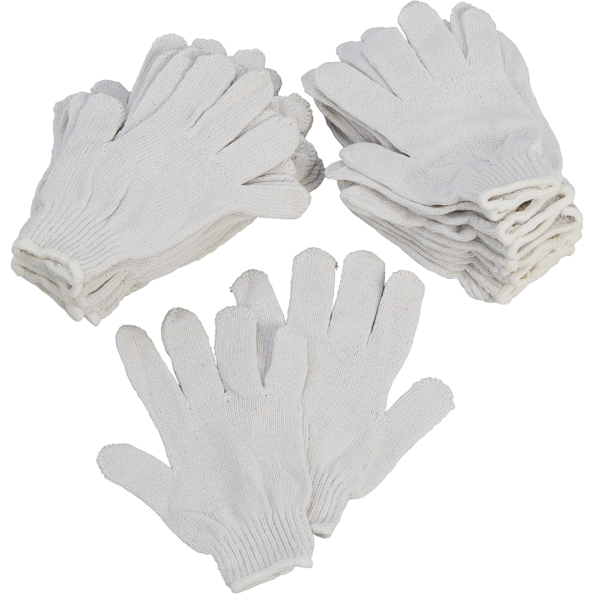 West Chester Protective Gear String Knit Work Gloves 12pk