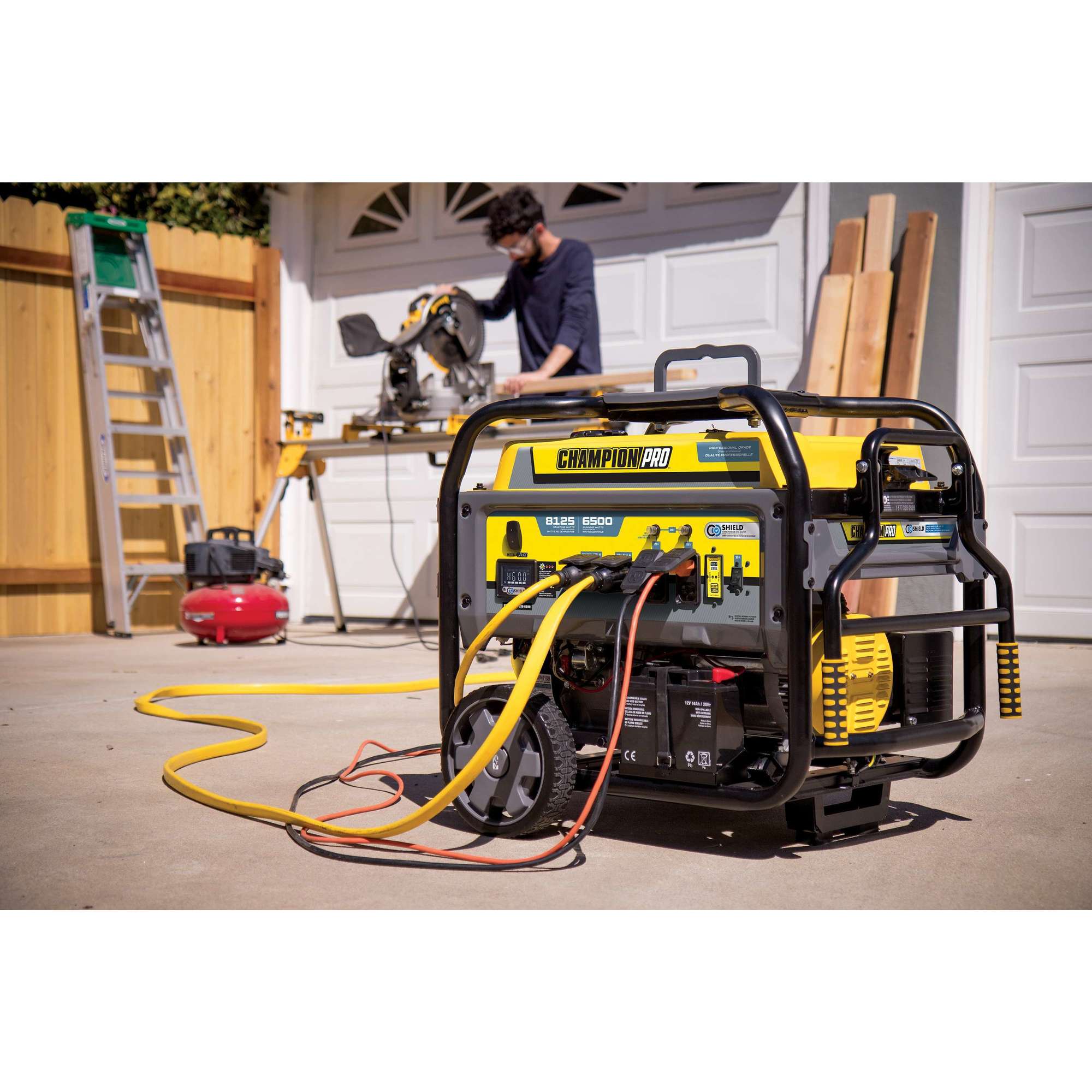 Champion Power Equipment 8125 6500w Pro Grade Generator Osha W Co