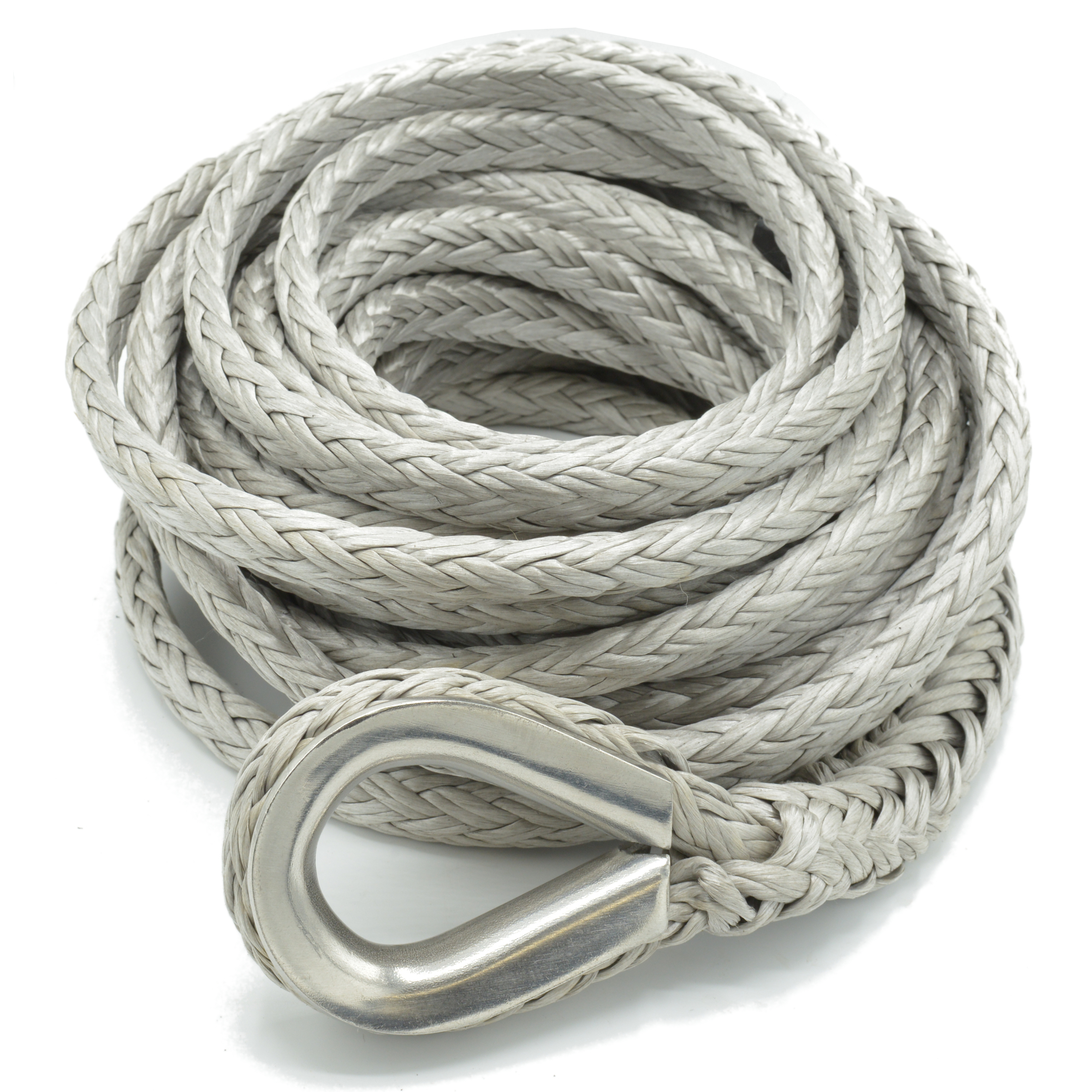 Nimbus, Synthetic Winch Line w/Thimble, Max. Capacity 32100 lb, Length 100 ft, Diameter 1/2 in, Model# 25-0500100