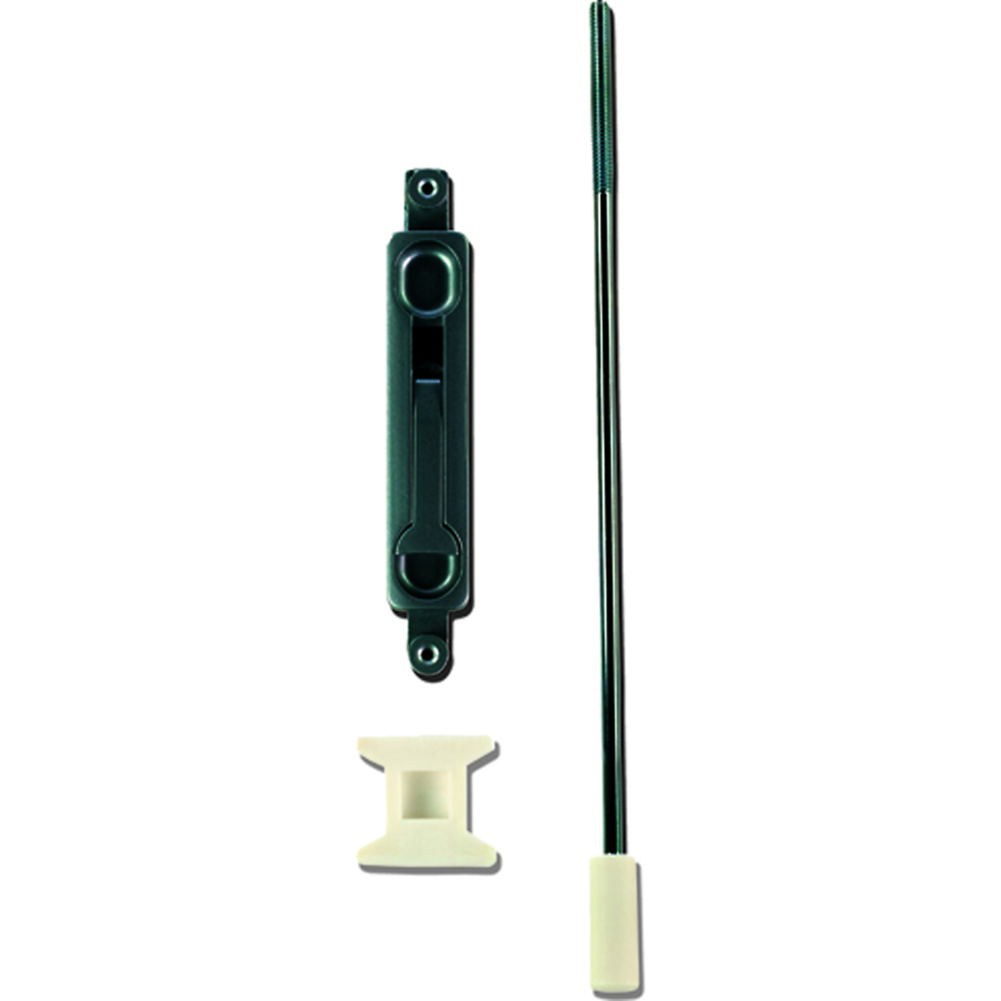 Global Door Controls 15 in. Duronodic Mortise Flush Bolt with 7/8 in. Rod Extension, Model# TH1100-FB2-DU