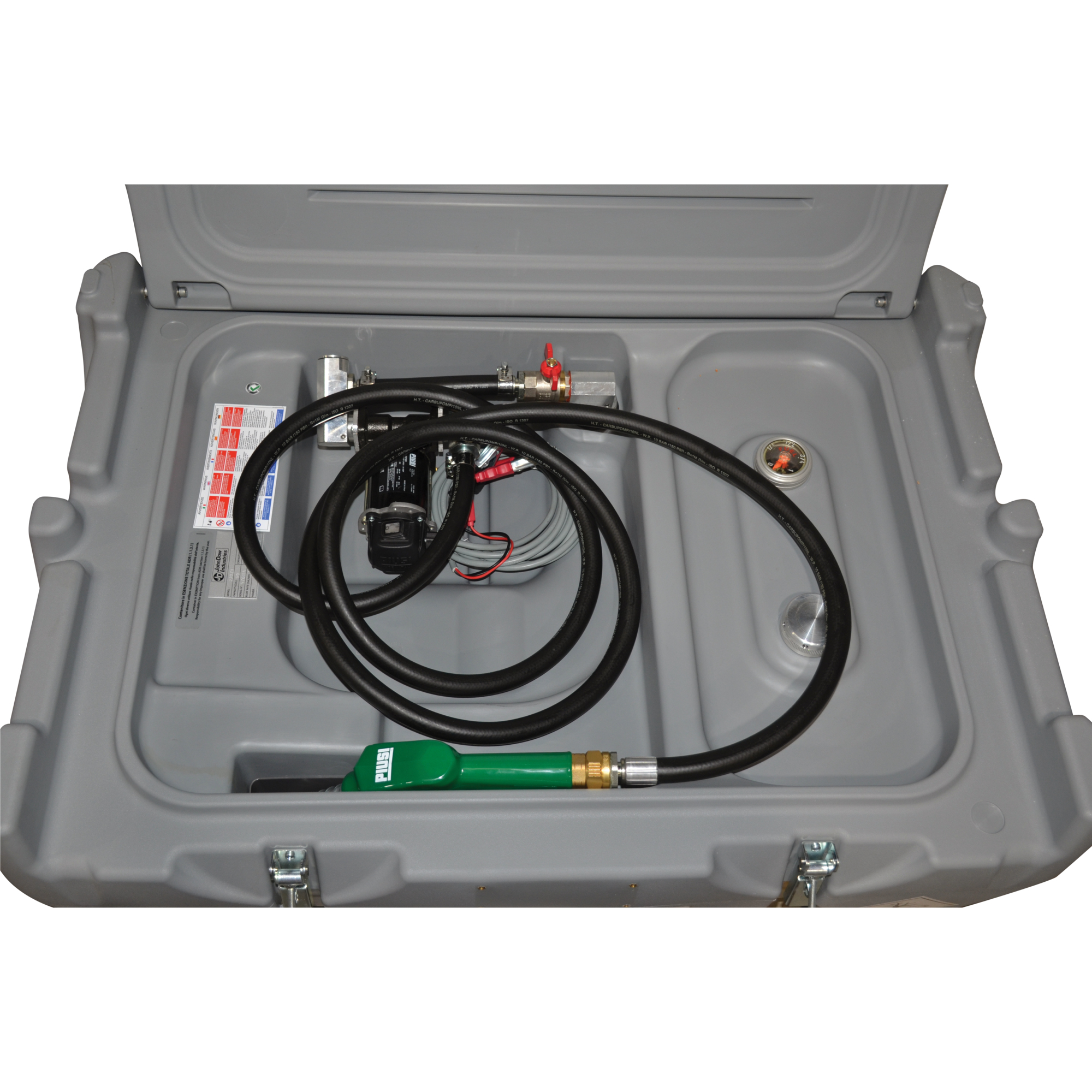 JohnDow Industries, 58 Gallon Low Profile Diesel Transfer Tank, Capacity 58  Gal, Shape Rectangle, Model# JDI-AFT58LP | Northern Tool