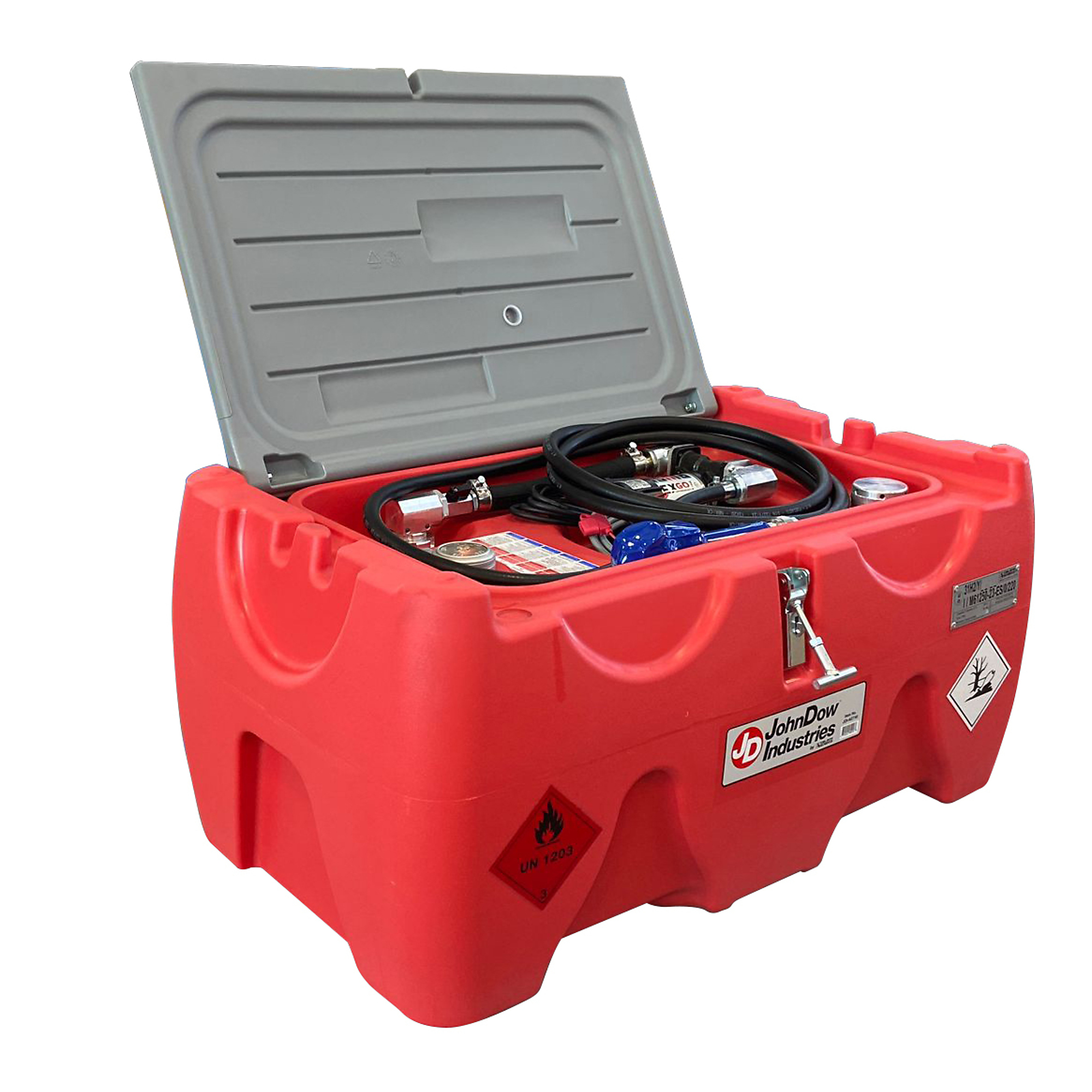 JohnDow Industries, 40 Gallon Gasoline Transfer Tank, Capacity 40 Gal, Shape Rectangle, Model# JDI-AGT40