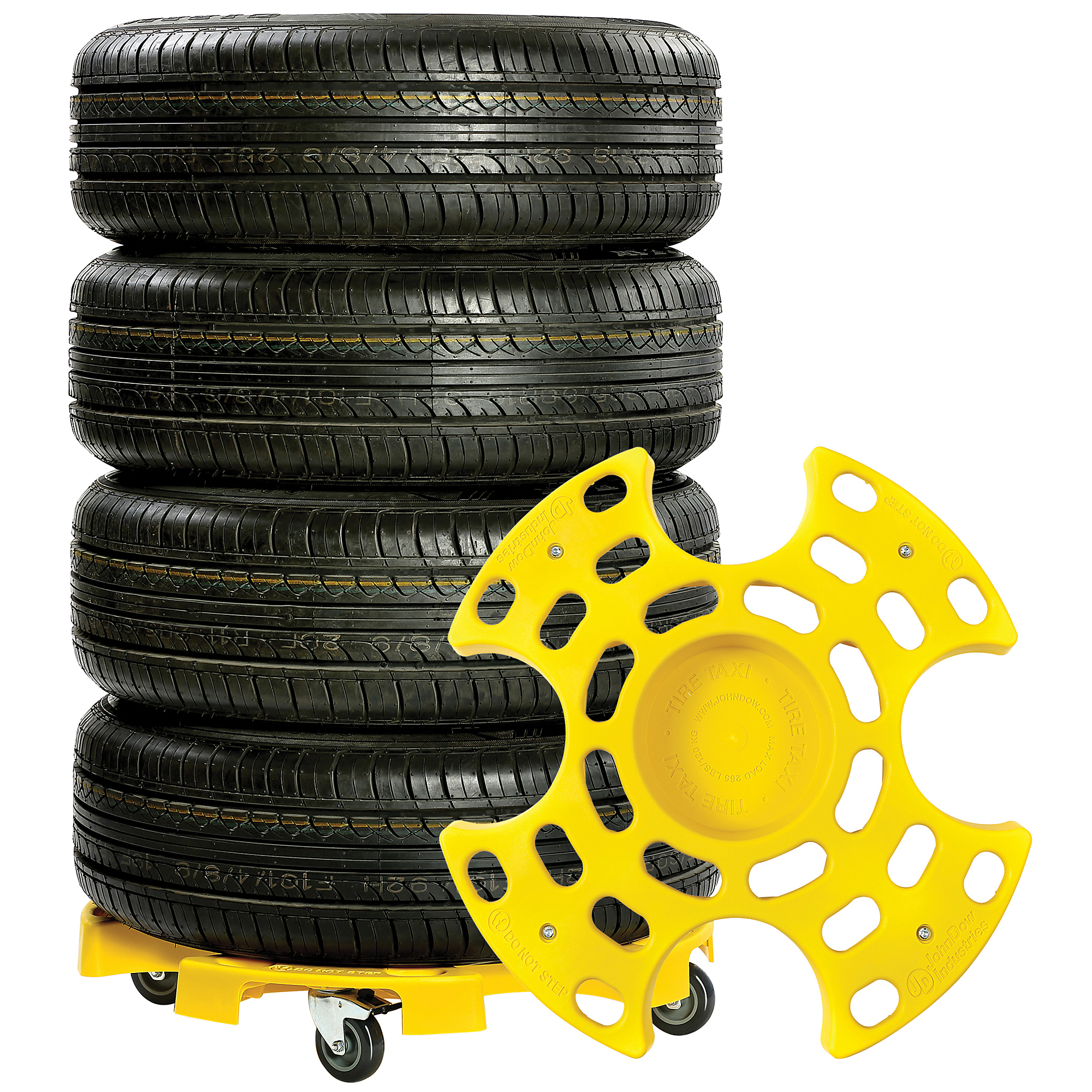 JohnDow Industries, Tire Taxi Standard Unit, Capacity 265 lb, Model# JDI-TT1