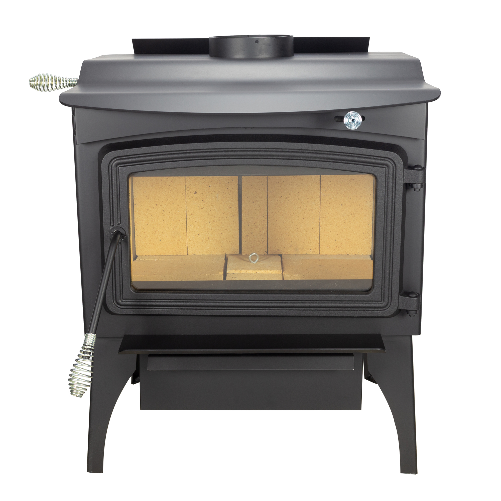 Pleasant Hearth, 2000 Sq. Ft. Wood Burning Stove, Heat Output 91000 Btu ...