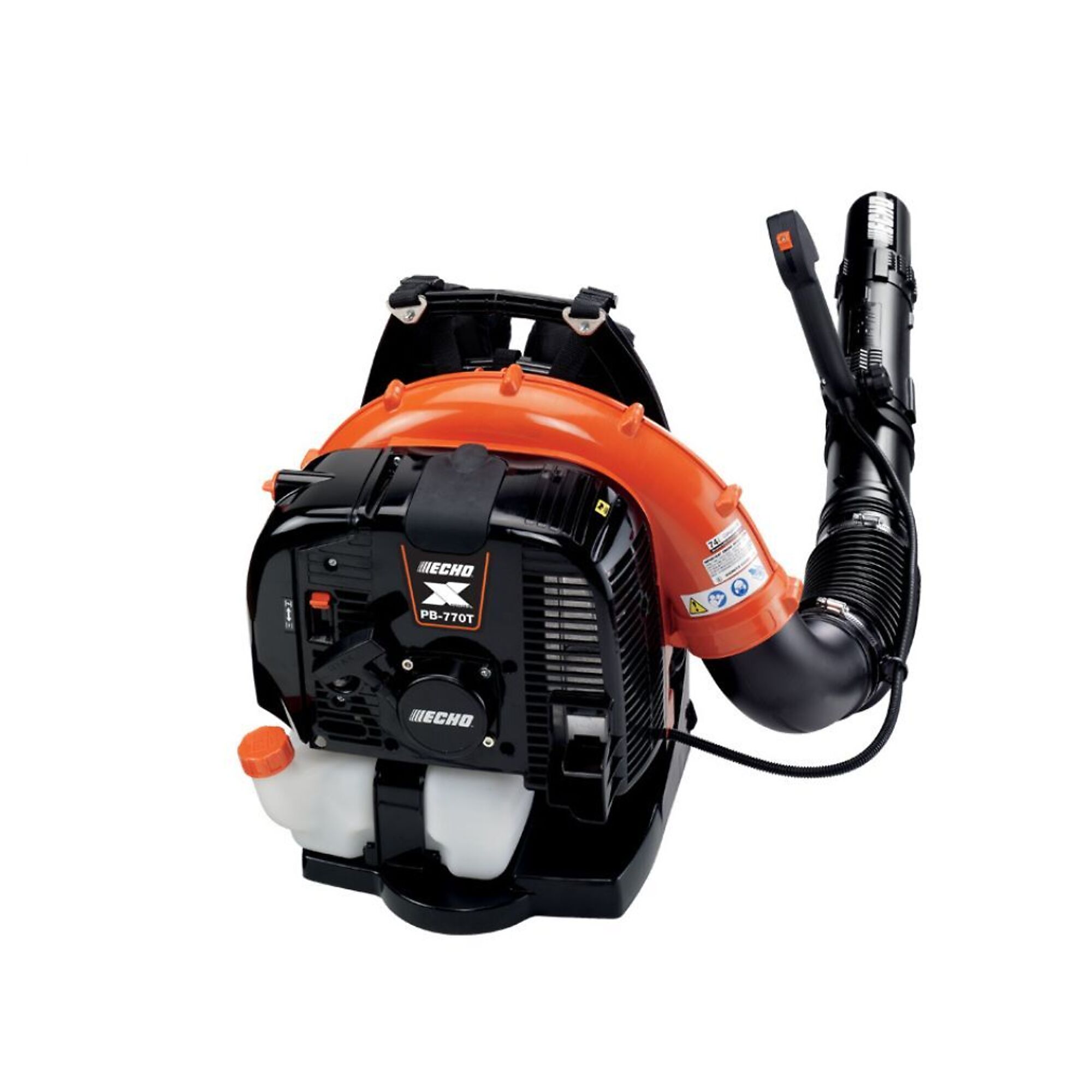 ECHO X Series, Gas-Powered Backpack Blower with Tube Throttle, 756CFM 234MPH 33N, Engine Displacement 63.3 cc,Model# PB-770T