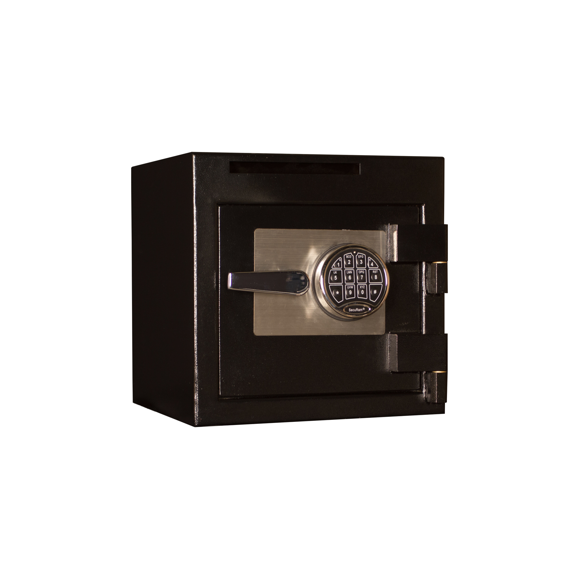 Tracker Safe, 0.90 cu. ft. Deposit Safe Electronic Lock, Lock Type Electronic, Model# DS14