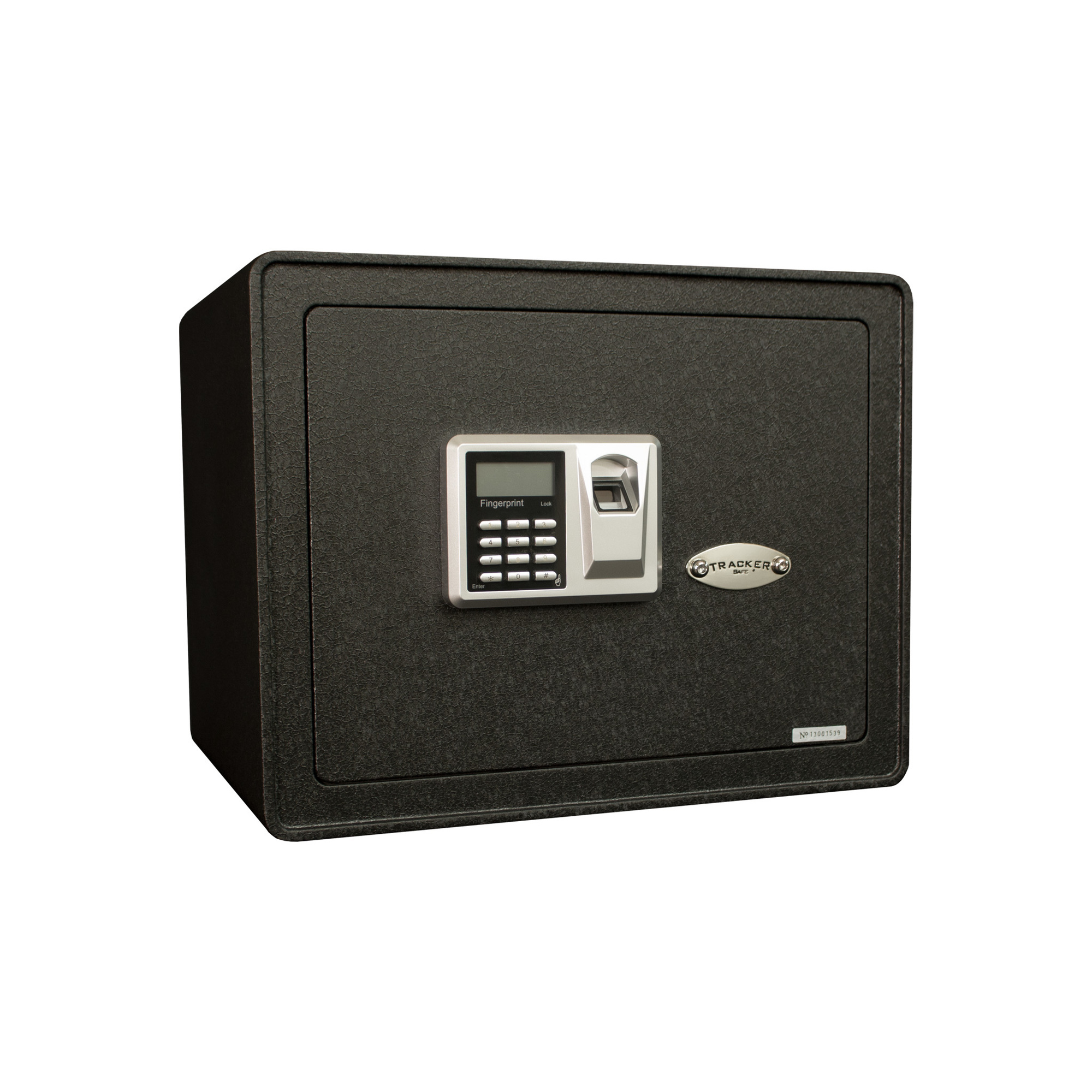 Tracker Safe, 1.21 cu. ft. Steel Security Safe, Biometric Lock, Lock Type Biometric, Model# S12