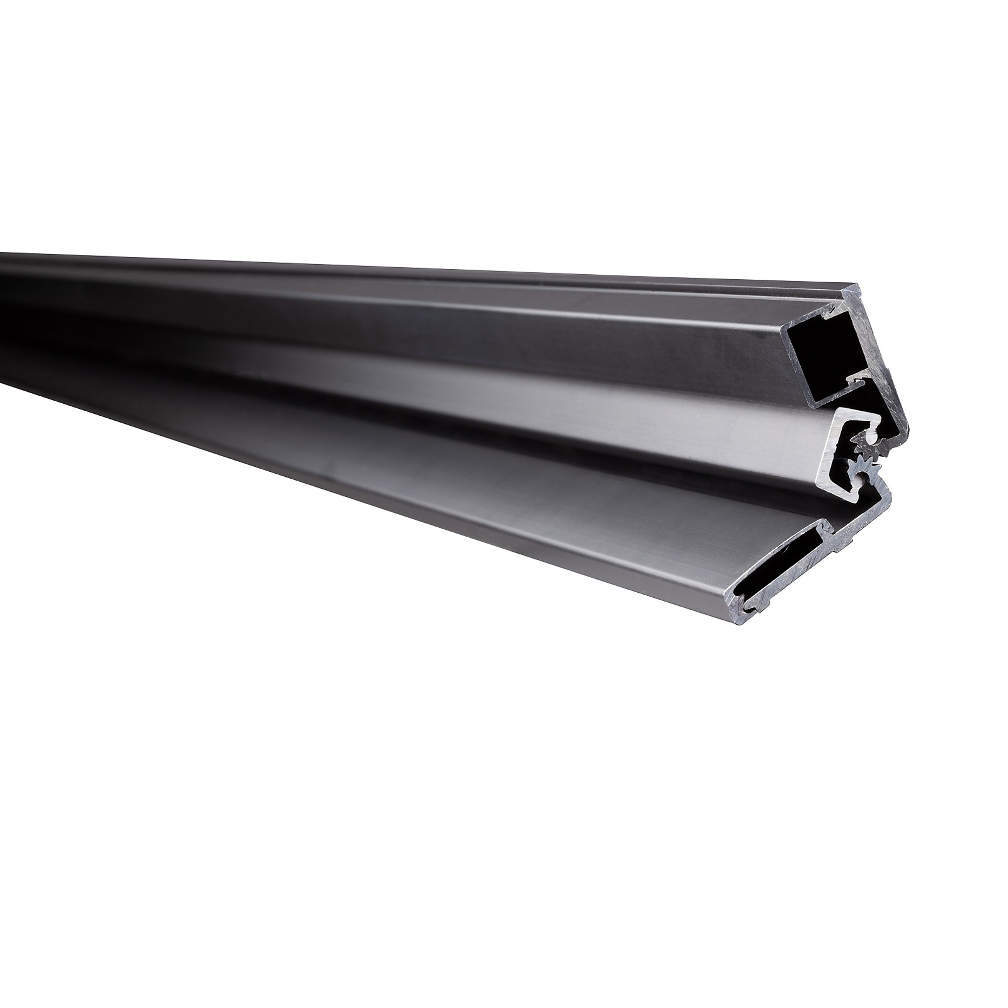 Global Door Controls Heavy Duty Full Surface Continuous Door Hinge — 83in., Limited Frame, Duronodic, Model# THY-1183LFHD-DU