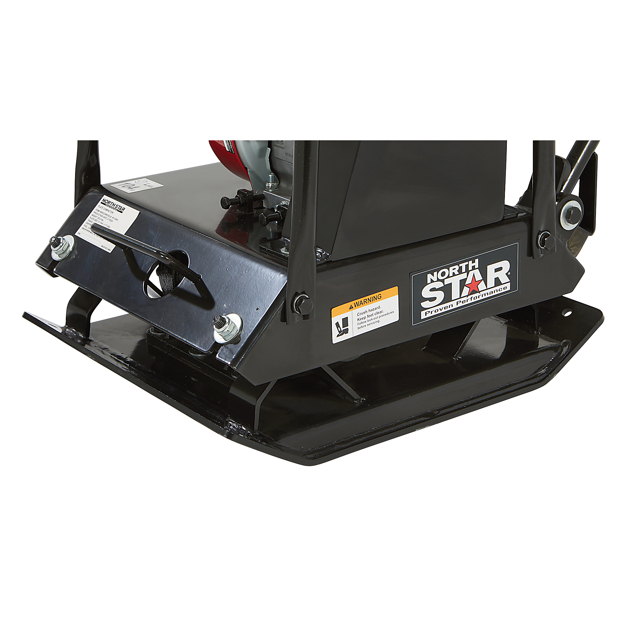 NorthStar Single-Direction Plate Compactor with 5.5 HP Honda GX160 ...