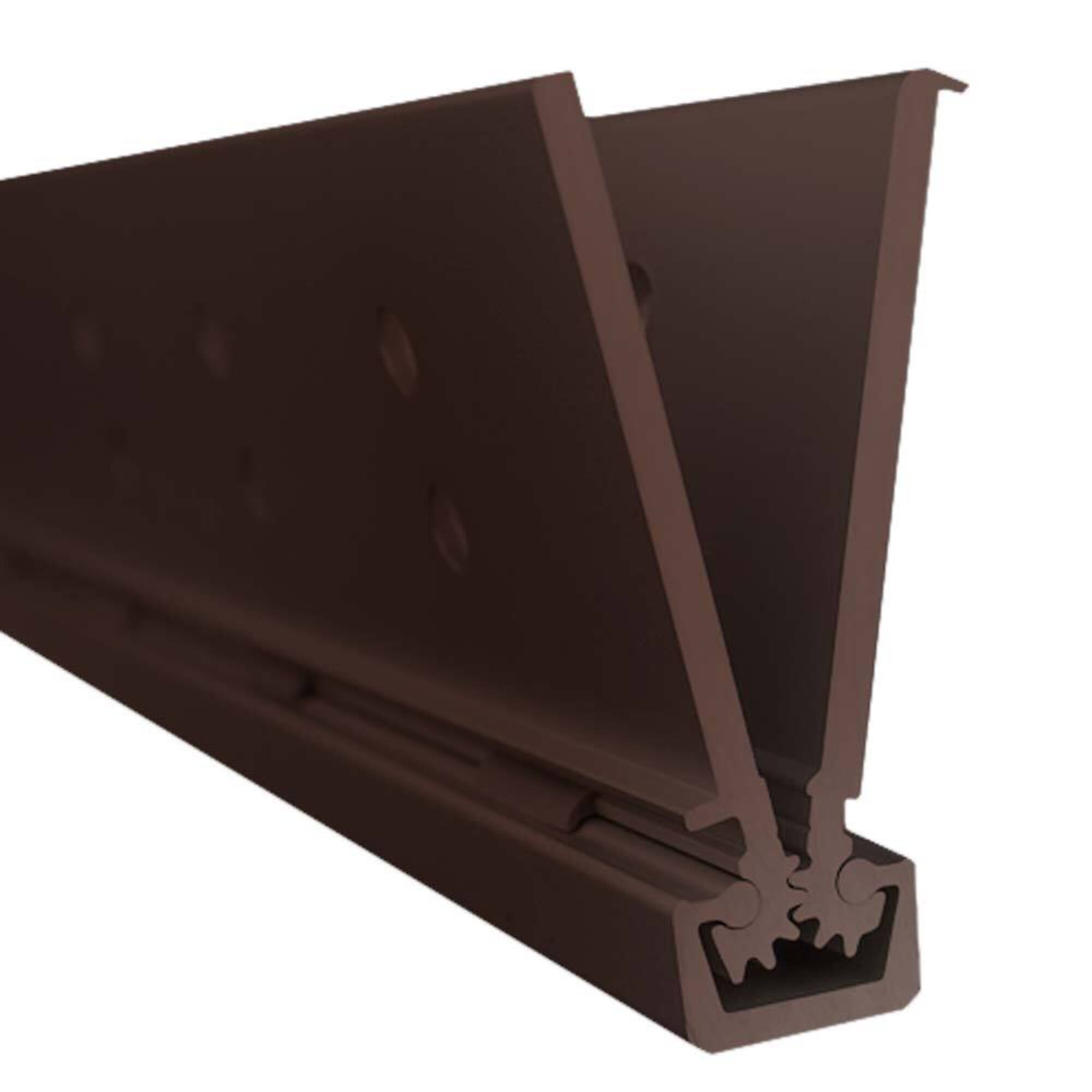 Global Door Controls Heavy-Duty Full Mortise Continuous Door Hinge — 83in., Duronodic, Model# THY-1183-FM2HD-DU