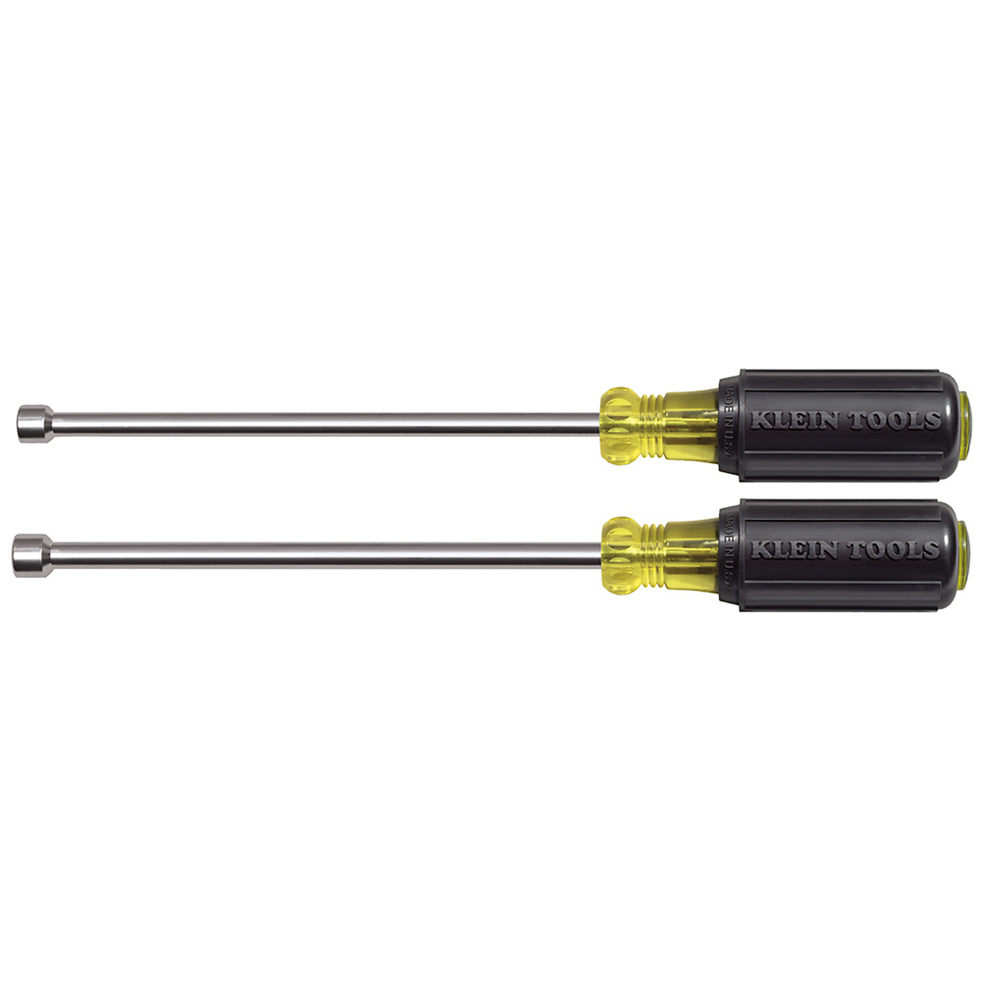 Klein Tools, Nut Driver 6in. Shanks Magnetic 2 Pc, Model# 646M