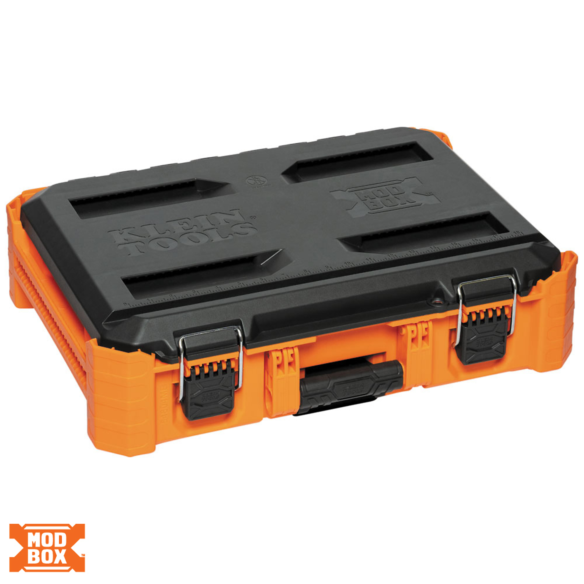 Klein Tools MODbox 12-in Orange Plastic Tool Box in the Portable