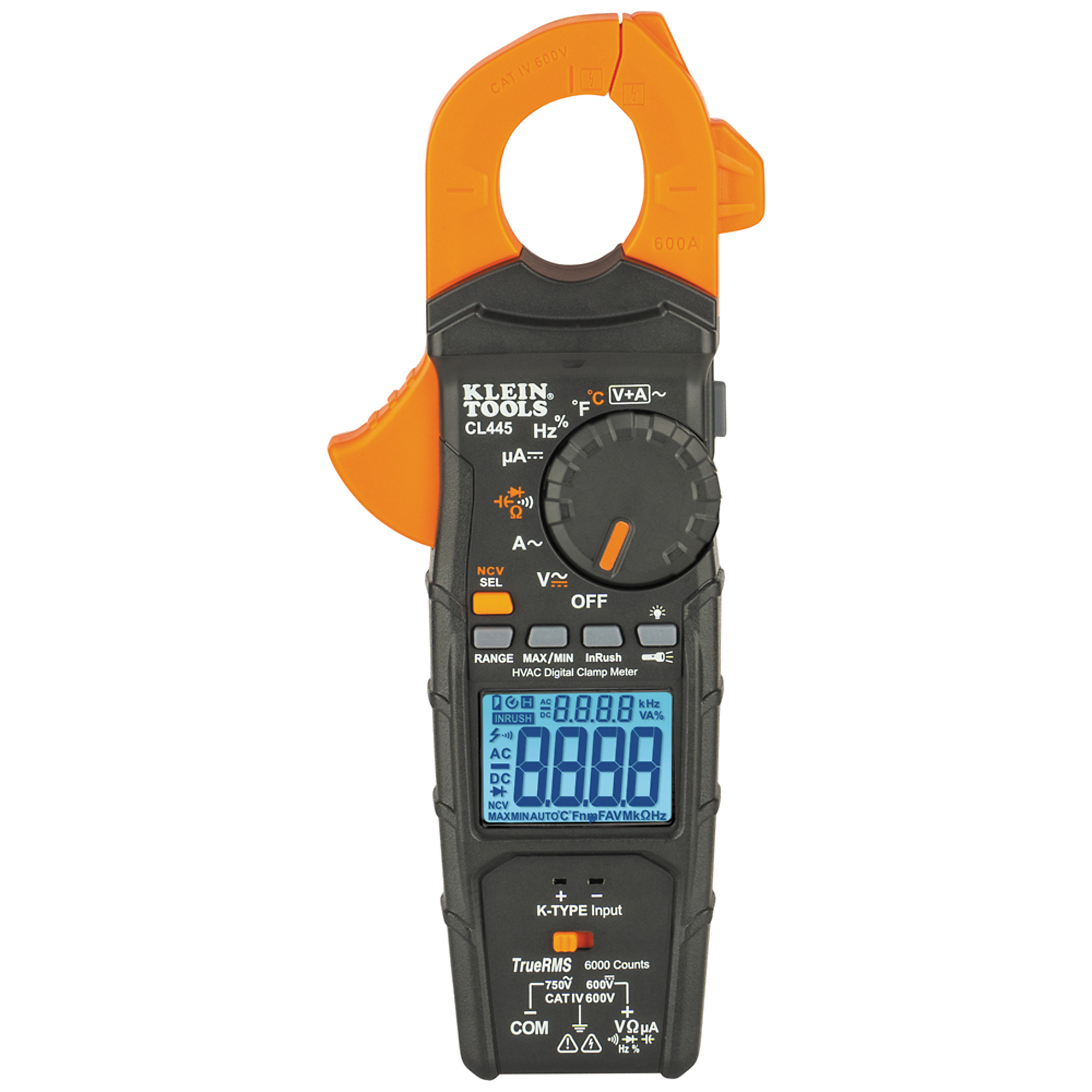 Klein Tools, HVAC Clamp Meter, Model# CL445