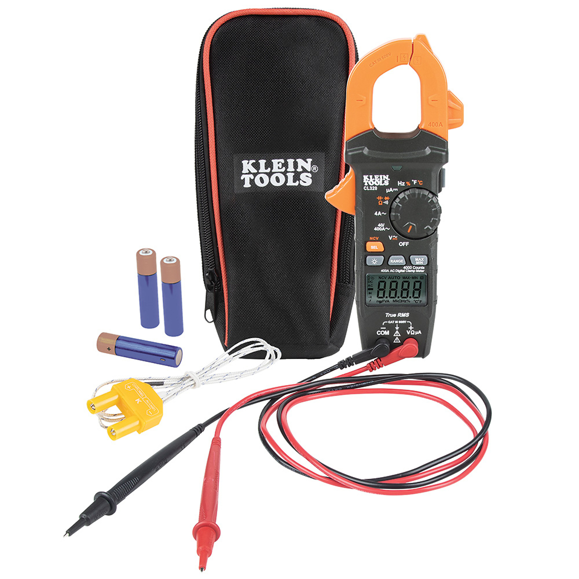 Klein Tools, HVAC Digital Clamp Meter, Model# CL320